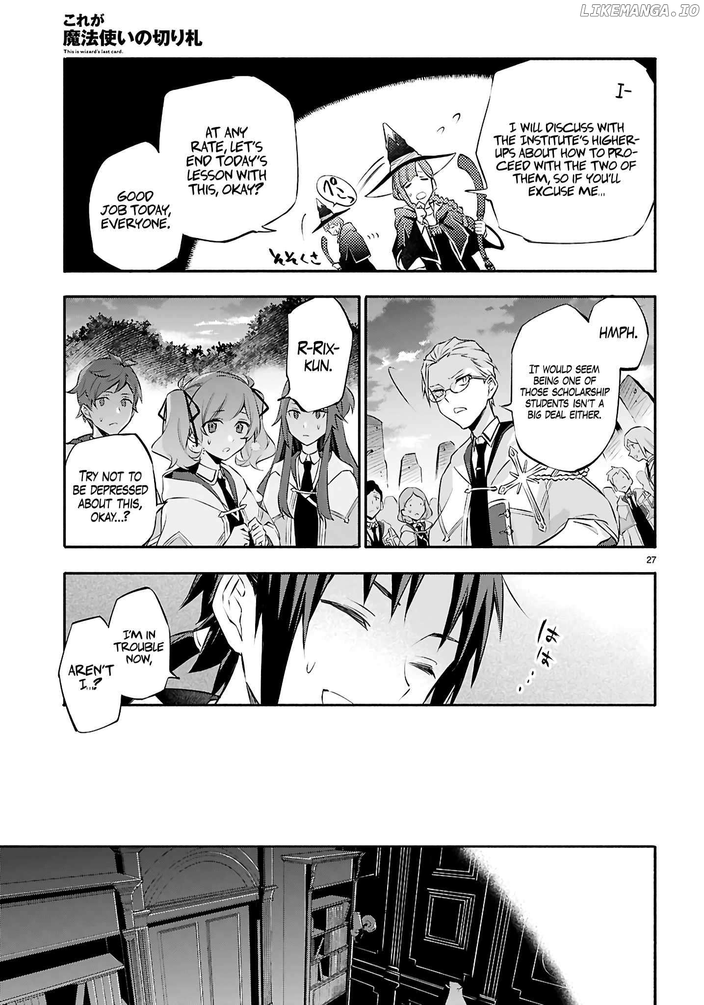 Kore ga Mahoutsukai no Kirifuda Chapter 3 - page 28