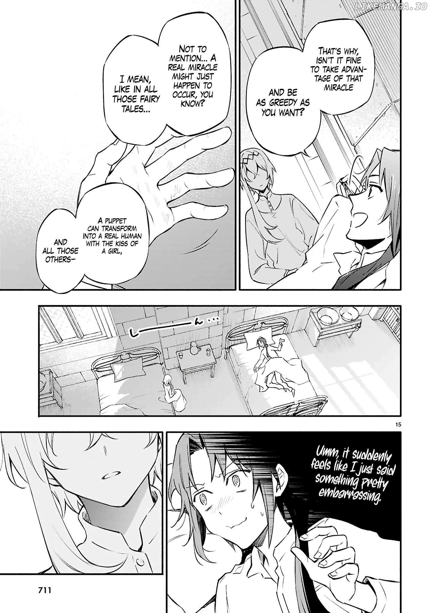 Kore ga Mahoutsukai no Kirifuda Chapter 6 - page 16