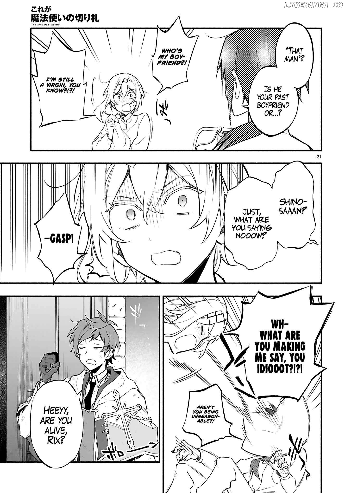 Kore ga Mahoutsukai no Kirifuda Chapter 6 - page 22