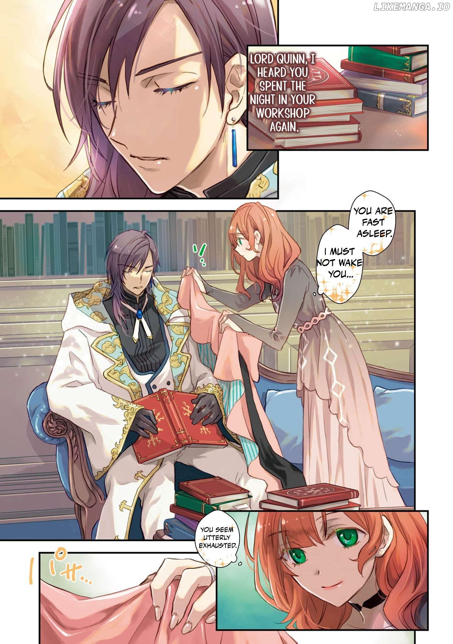 Kyuutei Majutsushi no Konyakusha Chapter 1 - page 5