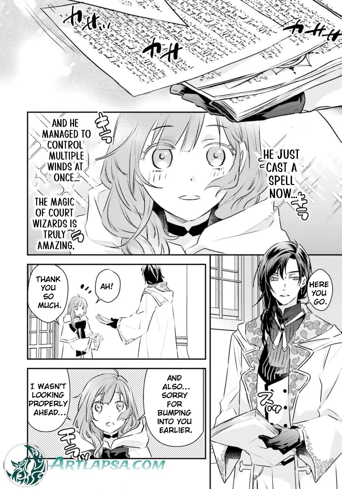 Kyuutei Majutsushi no Konyakusha Chapter 3 - page 8