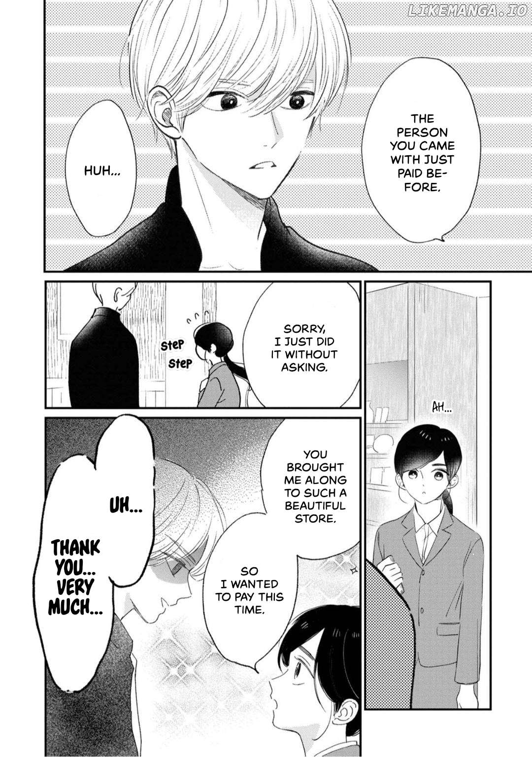 Love Me Tender ni Sayonara Chapter 3.2 - page 6