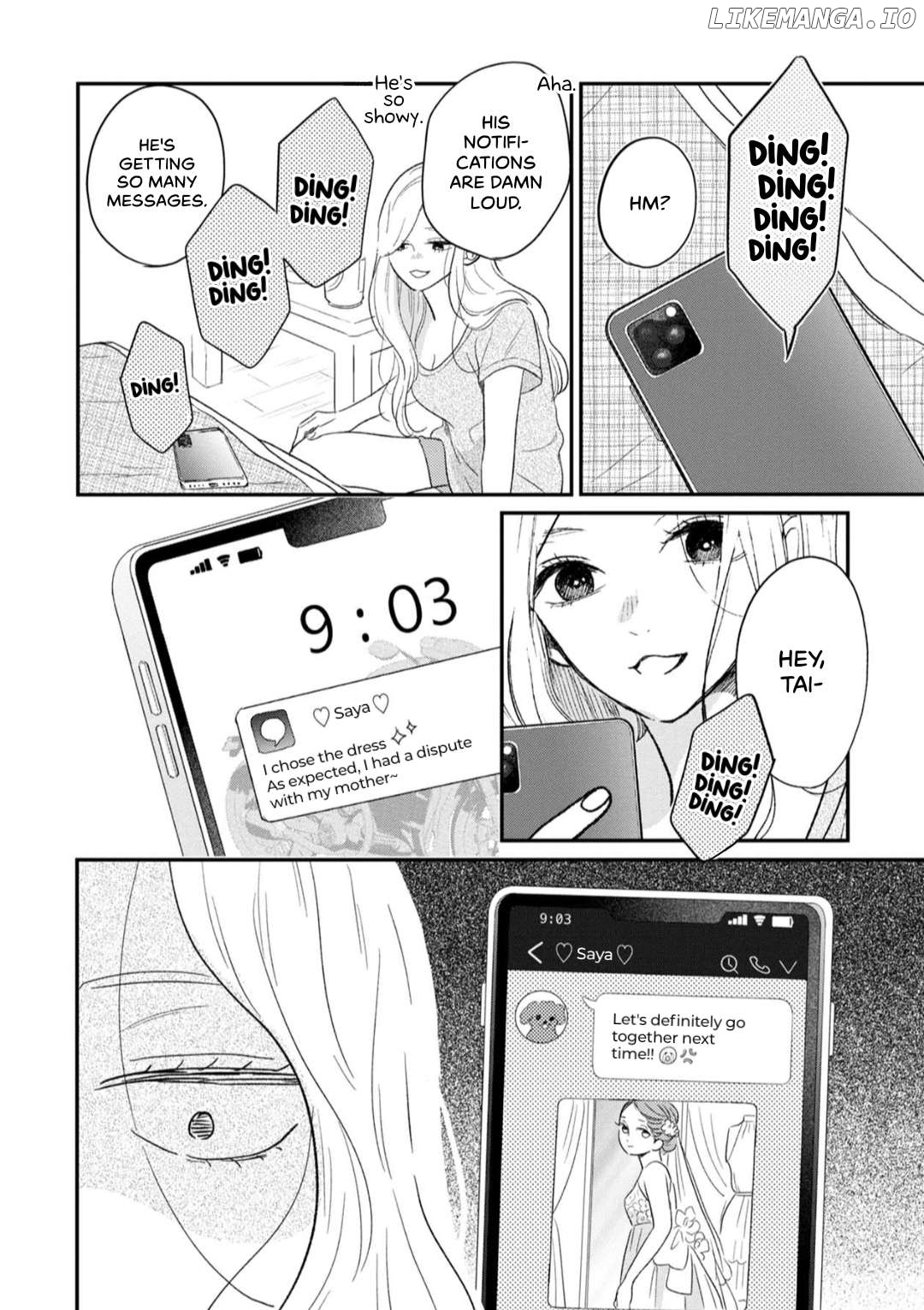 Love Me Tender ni Sayonara Chapter 4.1 - page 7