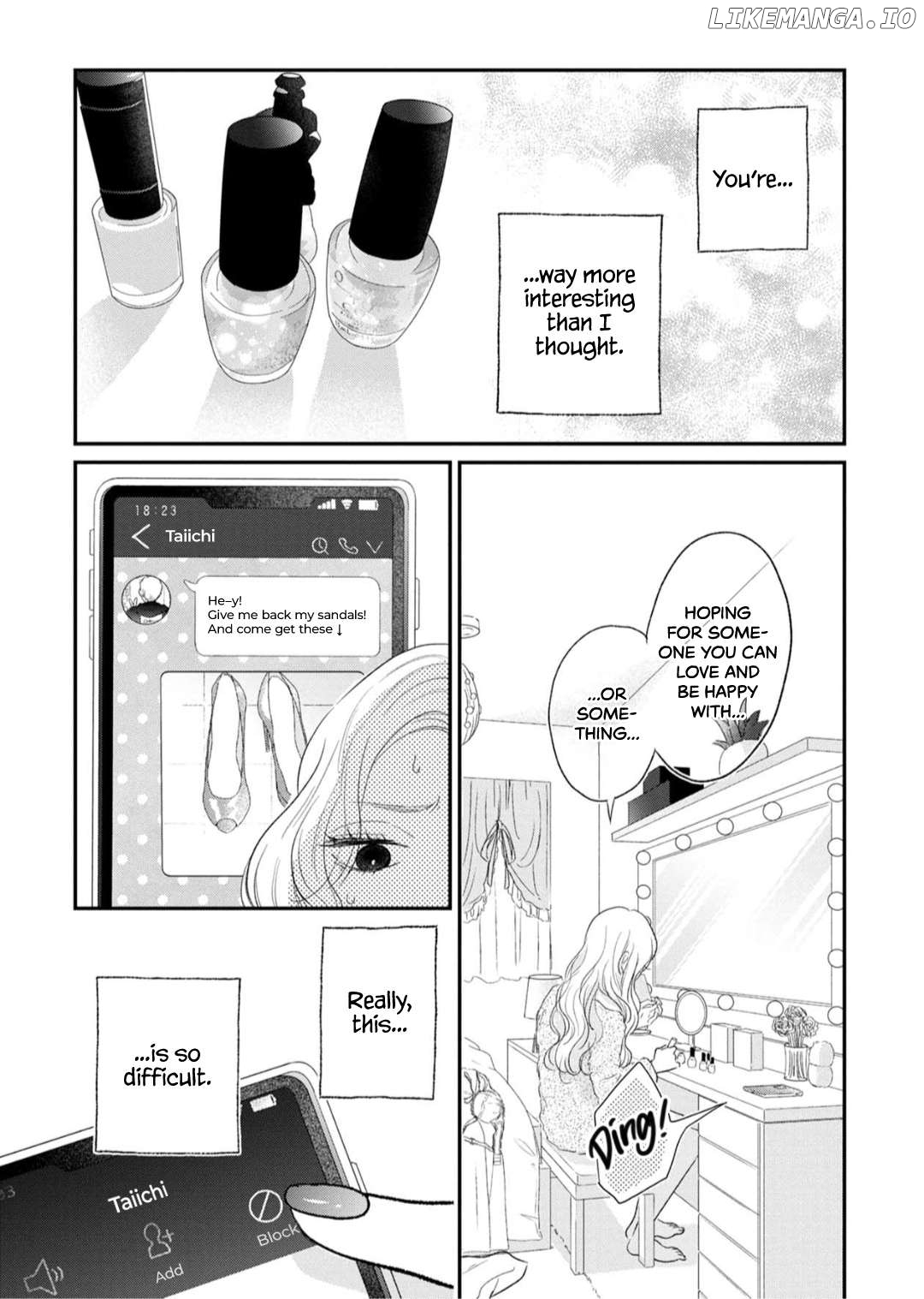 Love Me Tender ni Sayonara Chapter 4.3 - page 8