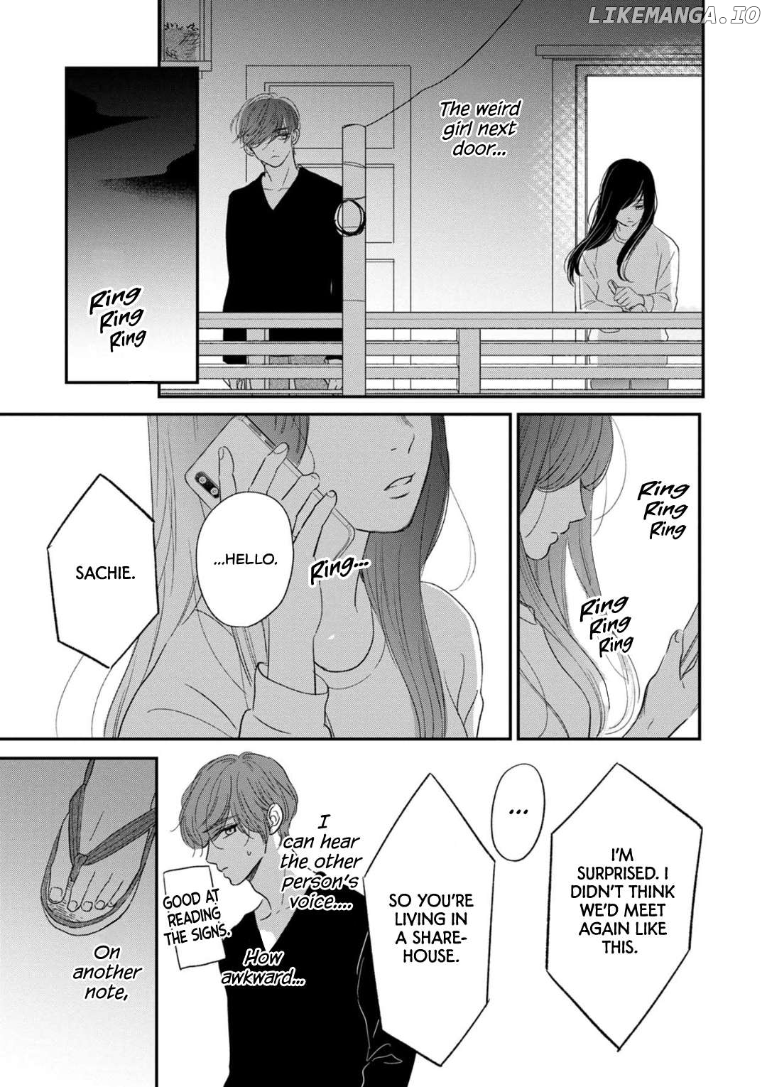 Love Me Tender ni Sayonara Chapter 5.1 - page 7