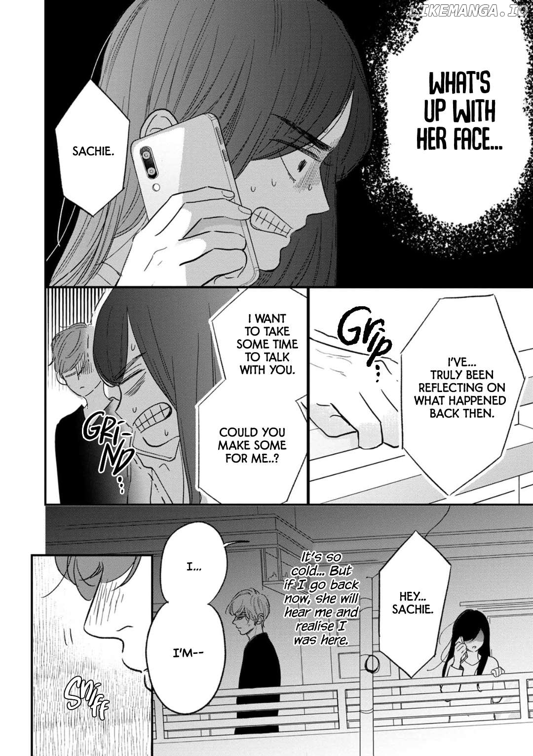 Love Me Tender ni Sayonara Chapter 5.1 - page 8