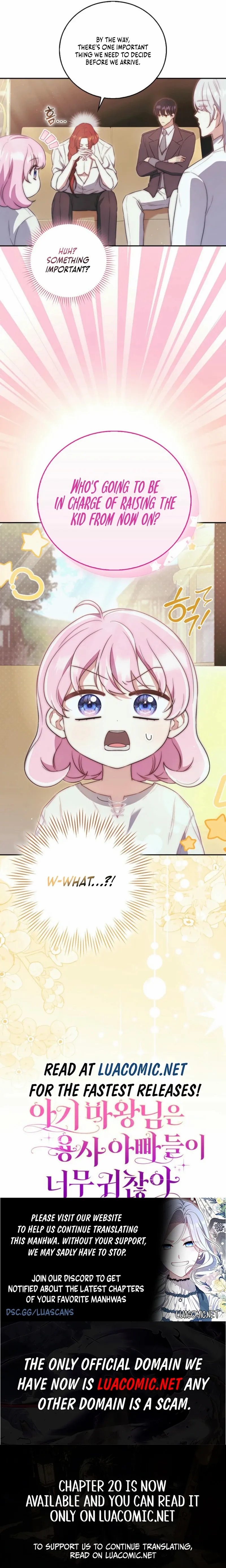 The Little Demon King is Too Bothered by Her Brave Dads Chapter 7 - page 17