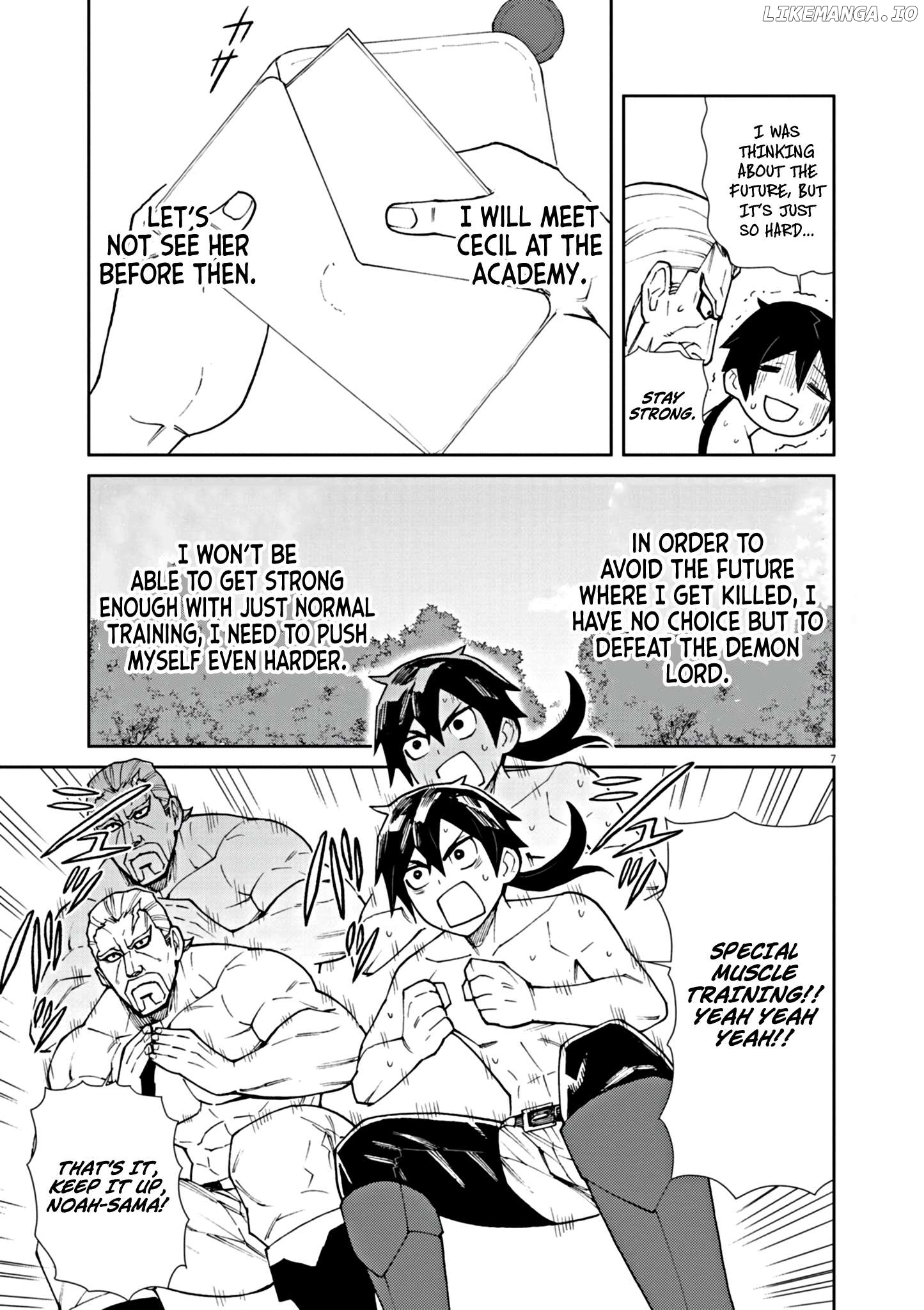 I Was Reincarnated as an Evil Noble in a Game and Became Unparalleled With My Overpowered Muscles Chapter 2 - page 8