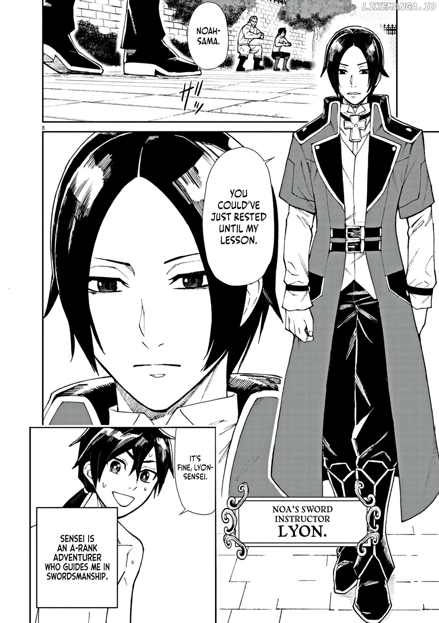 I Was Reincarnated as an Evil Noble in a Game and Became Unparalleled With My Overpowered Muscles Chapter 2 - page 9