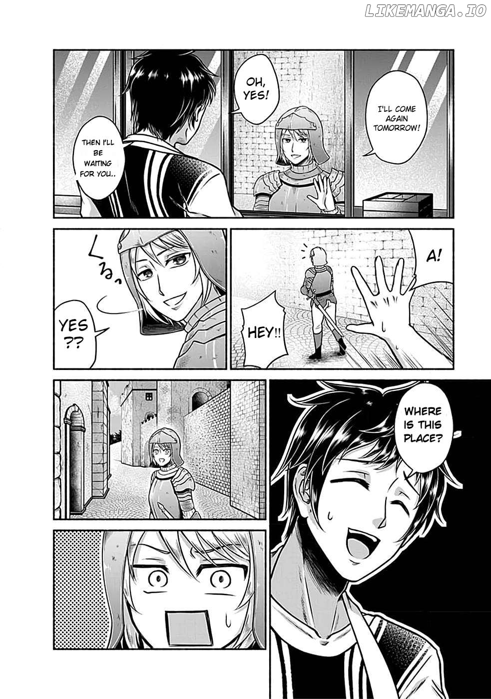 Kitchen Car "Deli-joy" - Shasou Kara Isekai e Umaimono Mitsuyu Hanbaichuu! Chapter 1.2 - page 11