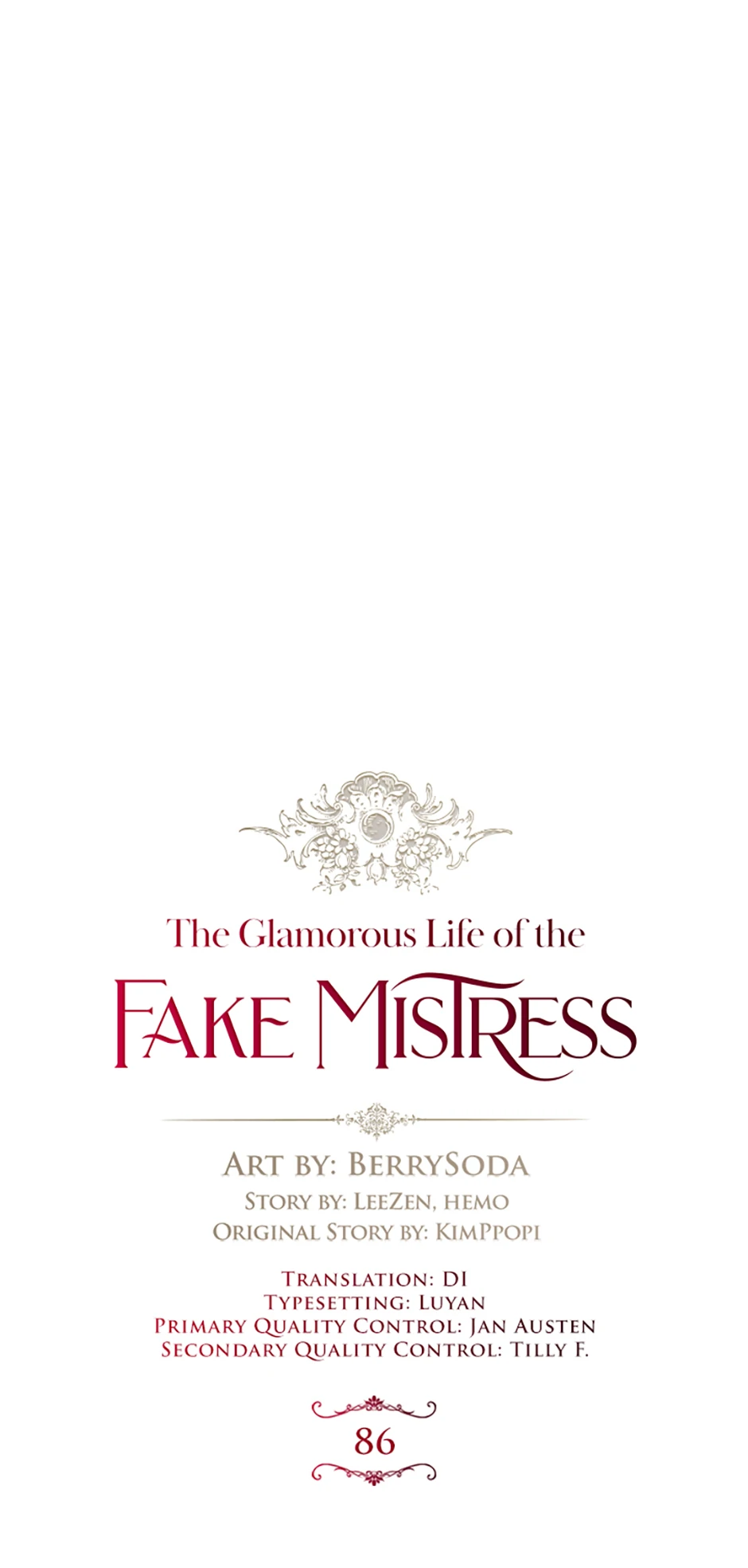 The Glamorous Life of the Fake Mistress Chapter 86 - page 24