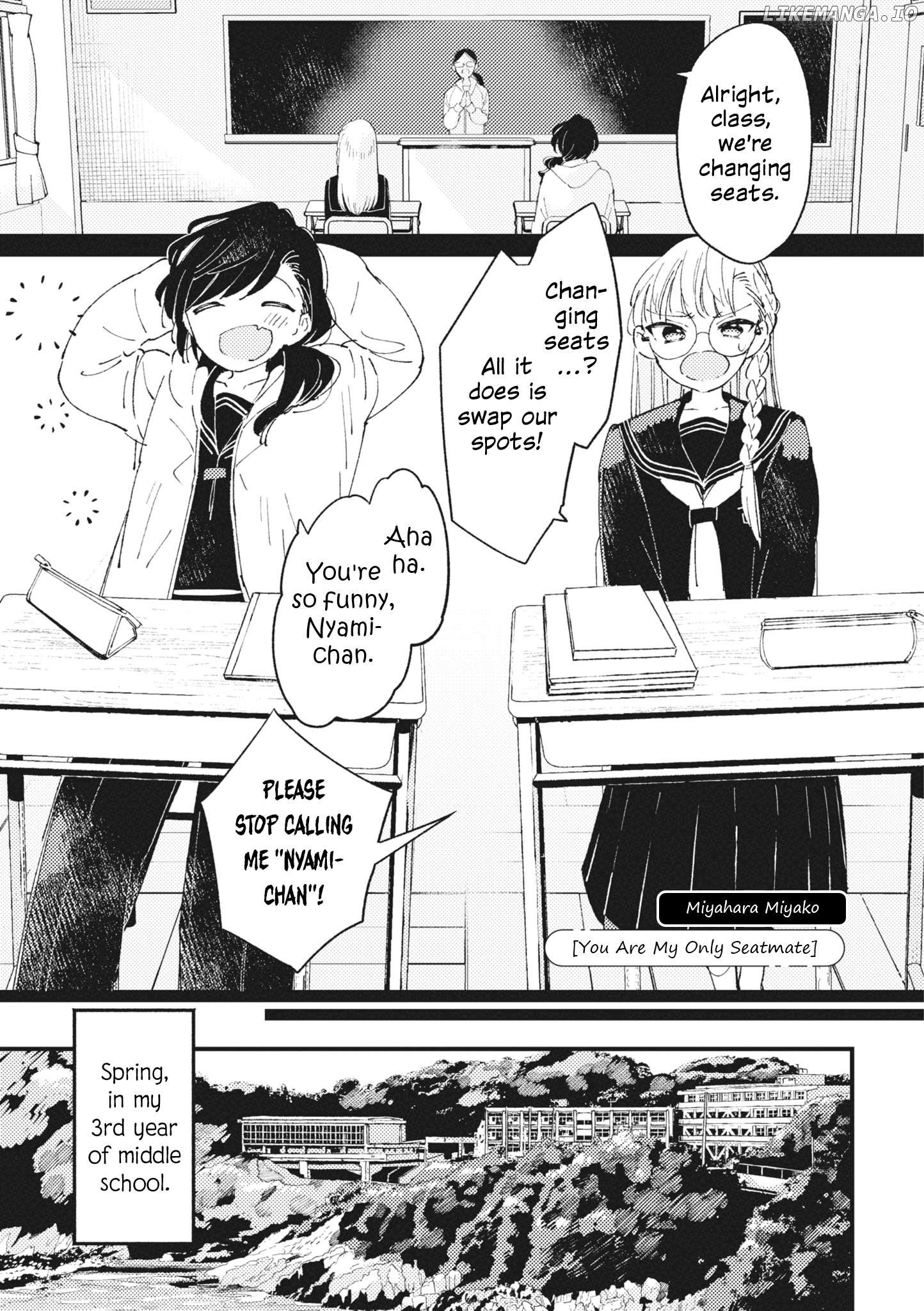 Tonari No Seki Ga Suki Na Hito Datta Gakusei Yuri Anthology Chapter 8 - page 1