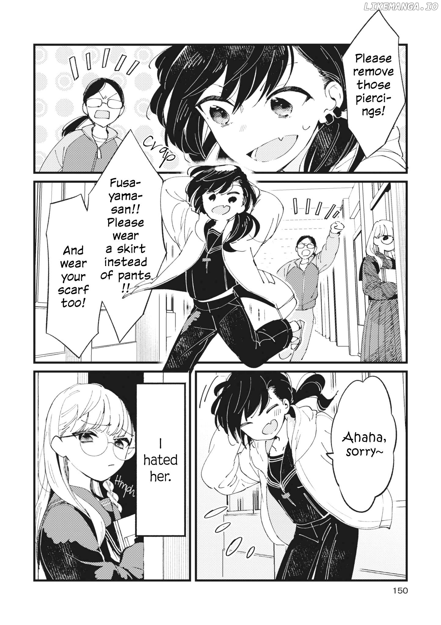 Tonari No Seki Ga Suki Na Hito Datta Gakusei Yuri Anthology Chapter 8 - page 4