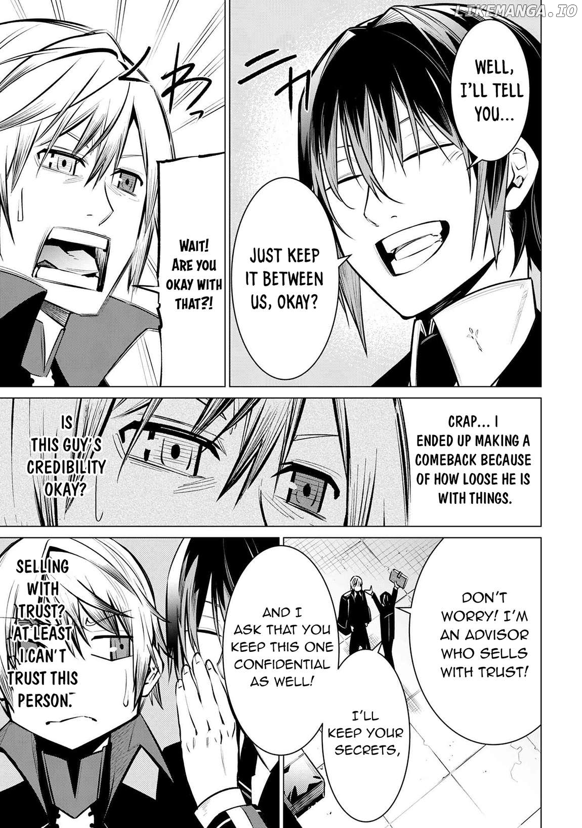 SSS RANK DUNGEON DE KNIFE ICHIHON TEWATASARE TSUIHOU SARETA HAKUMA DOUSHI Chapter 17.2 - page 14