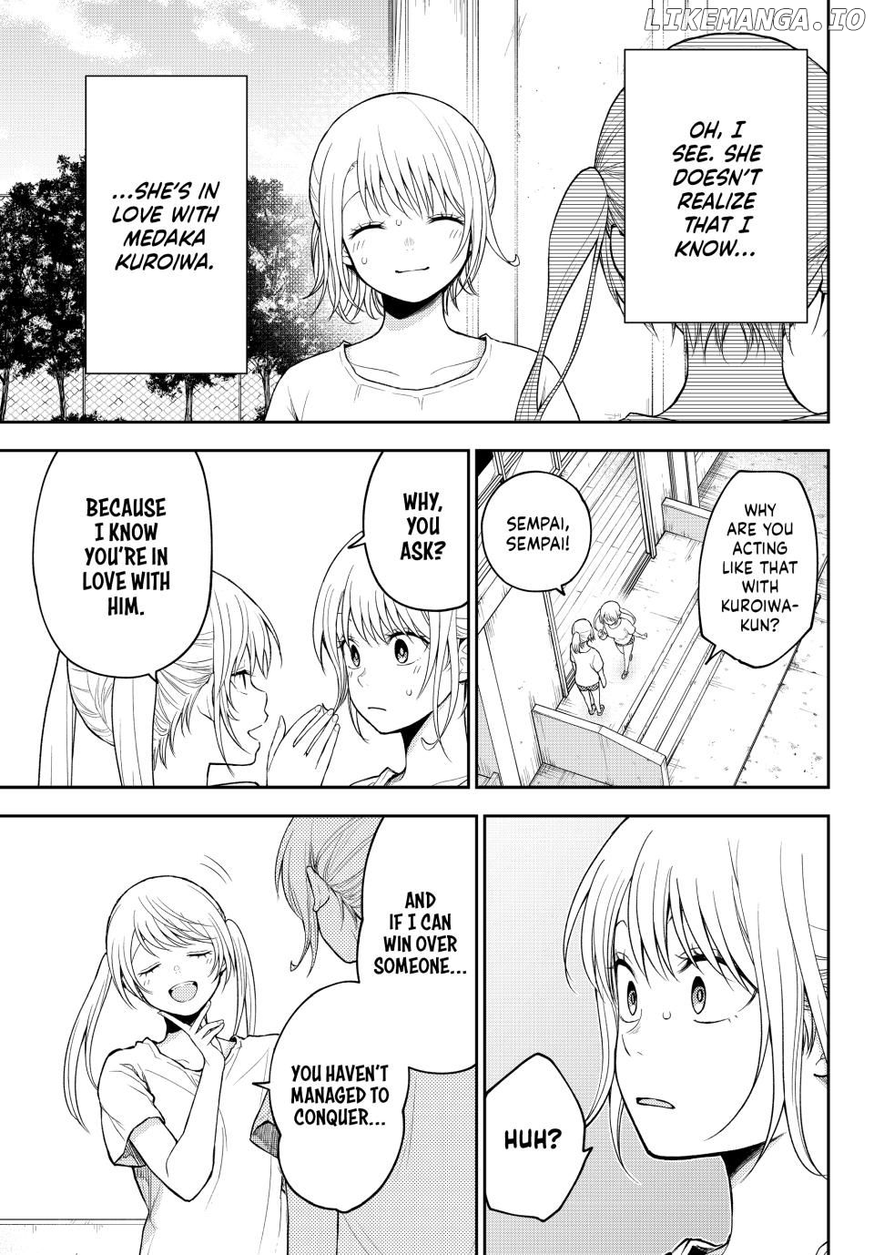 My Charms Are Wasted On Kuroiwa Medaka Chapter 166 - page 9