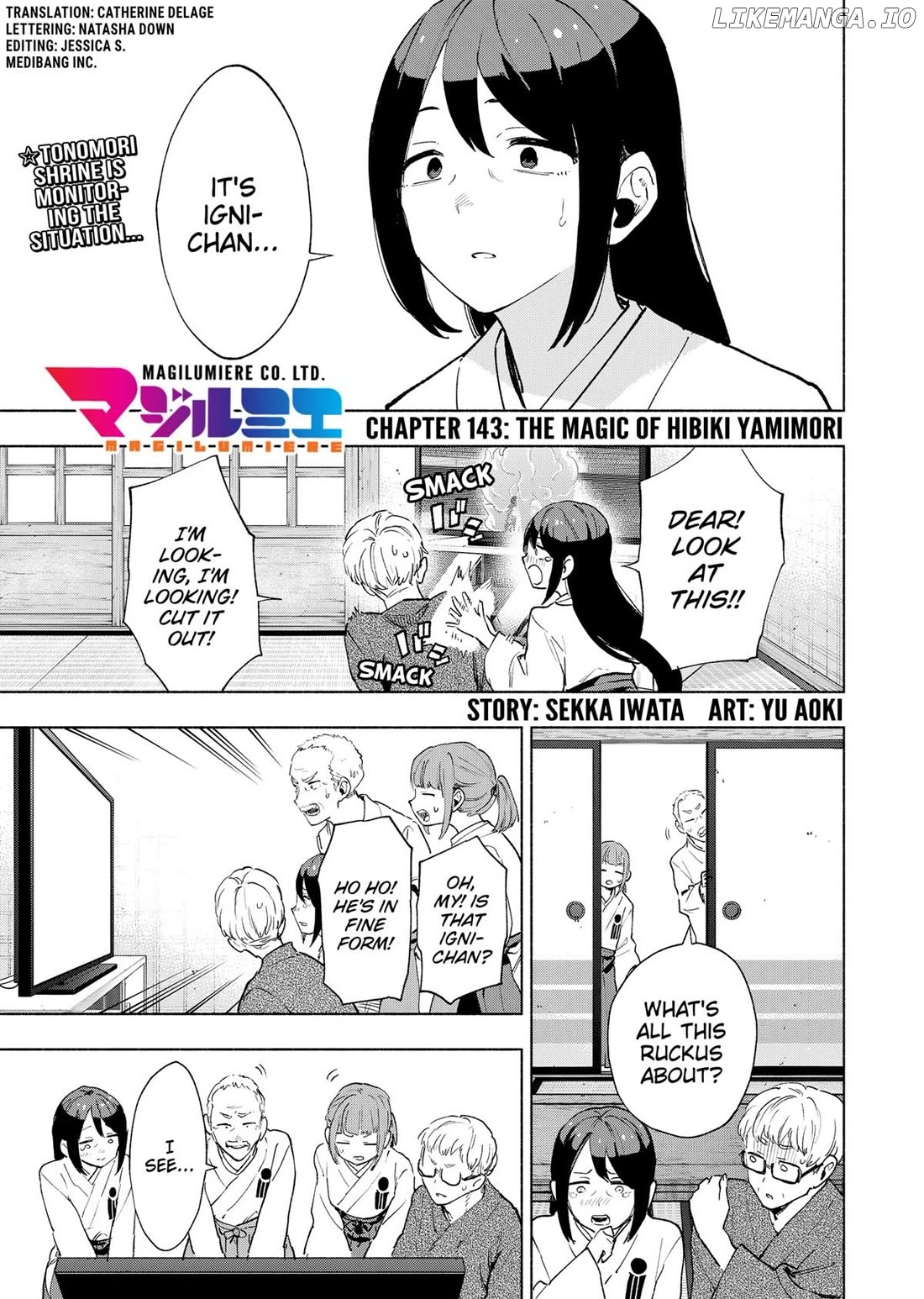 Kabushiki Gaisha Magi Lumiere Chapter 143 - page 1
