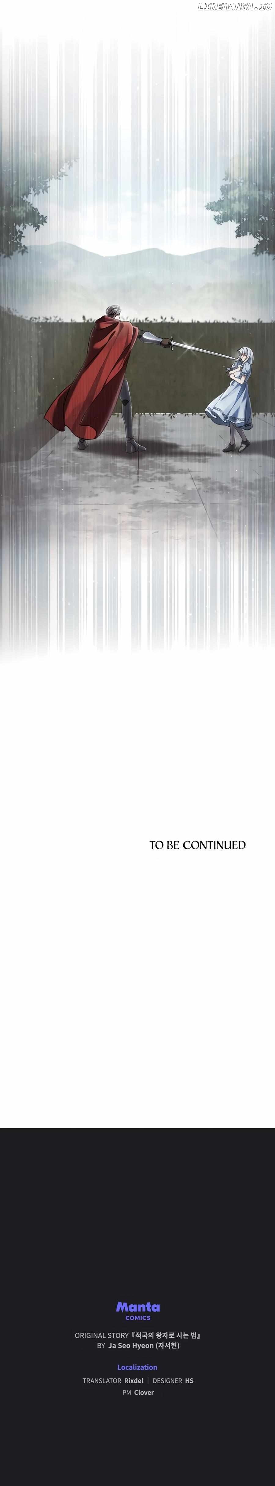 Living as the Enemy Prince Chapter 66 - page 27