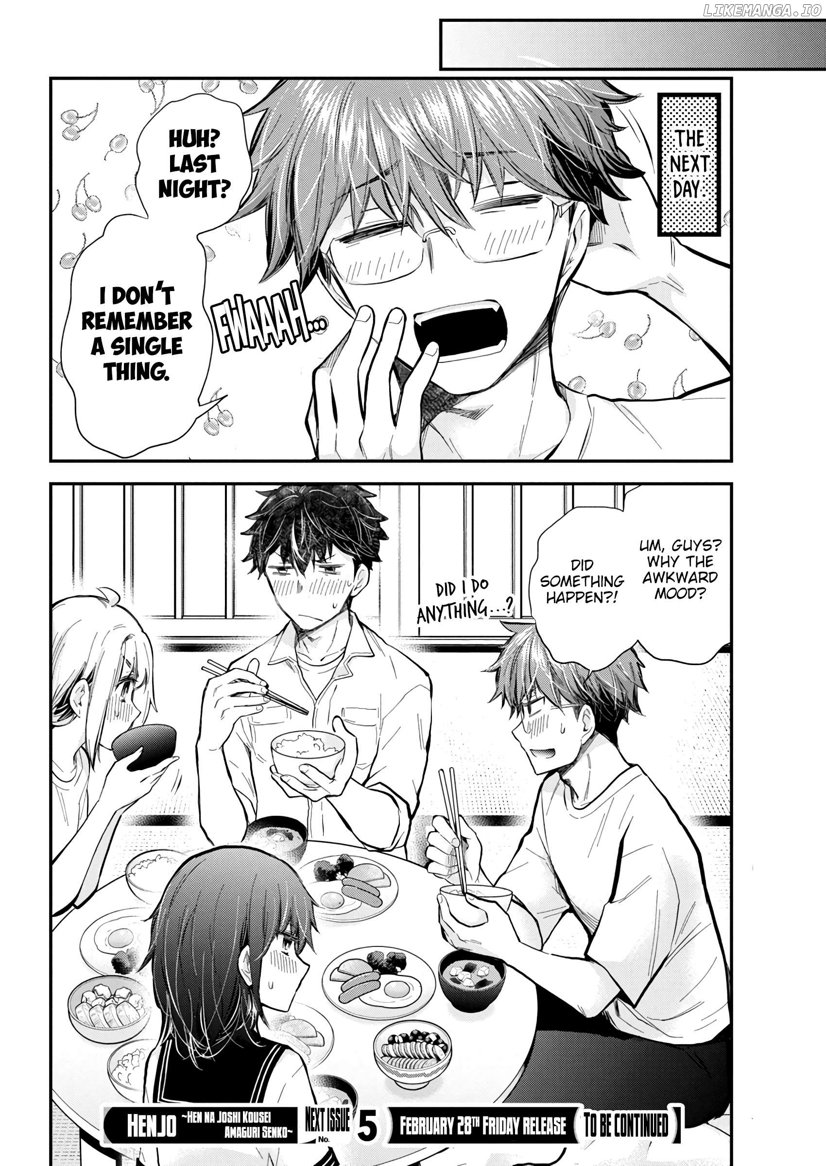 Henjyo - Hen na Jyoshi Kousei Amaguri Senko Chapter 130 - page 21
