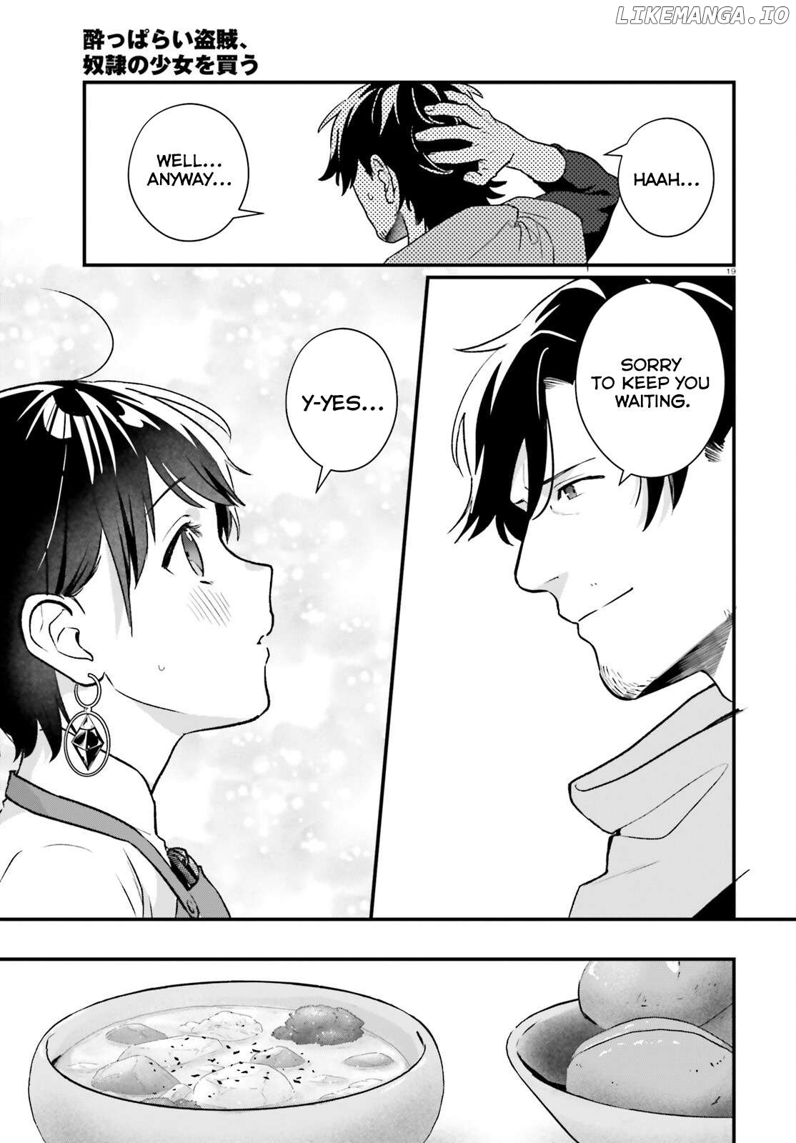 Yopparai Touzoku, Dorei No Shoujo Wo Kau Chapter 22 - page 19