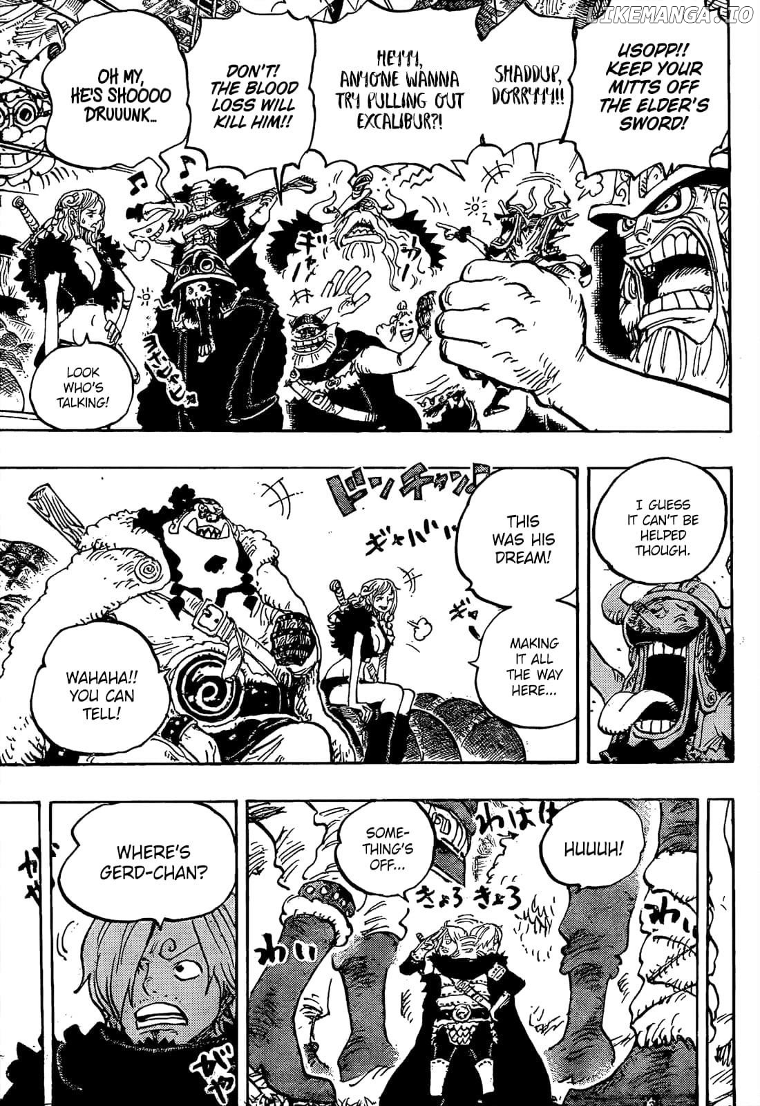 One Piece Chapter 1141 - page 6