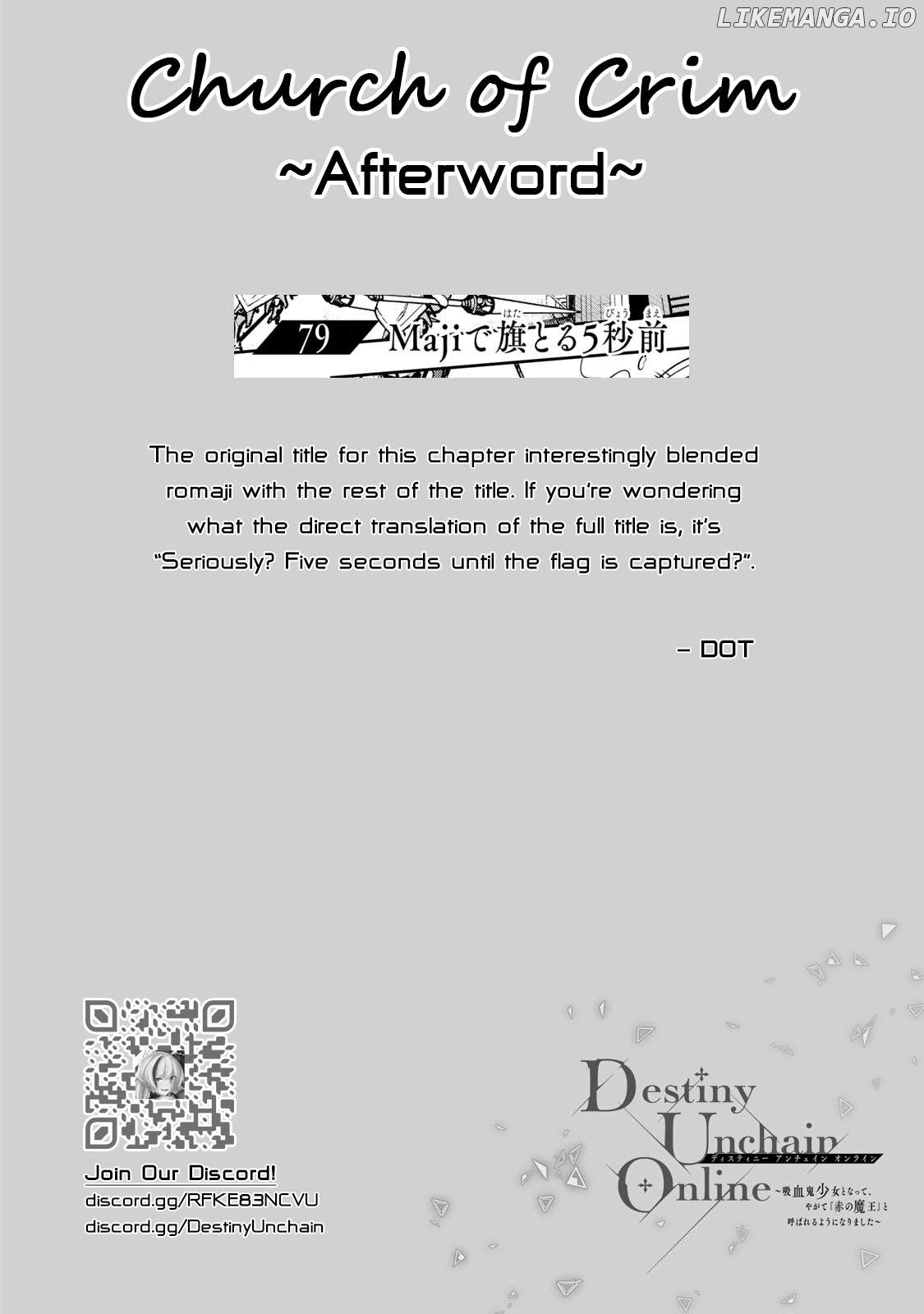 Destiny Unchain Online Chapter 79 - page 20