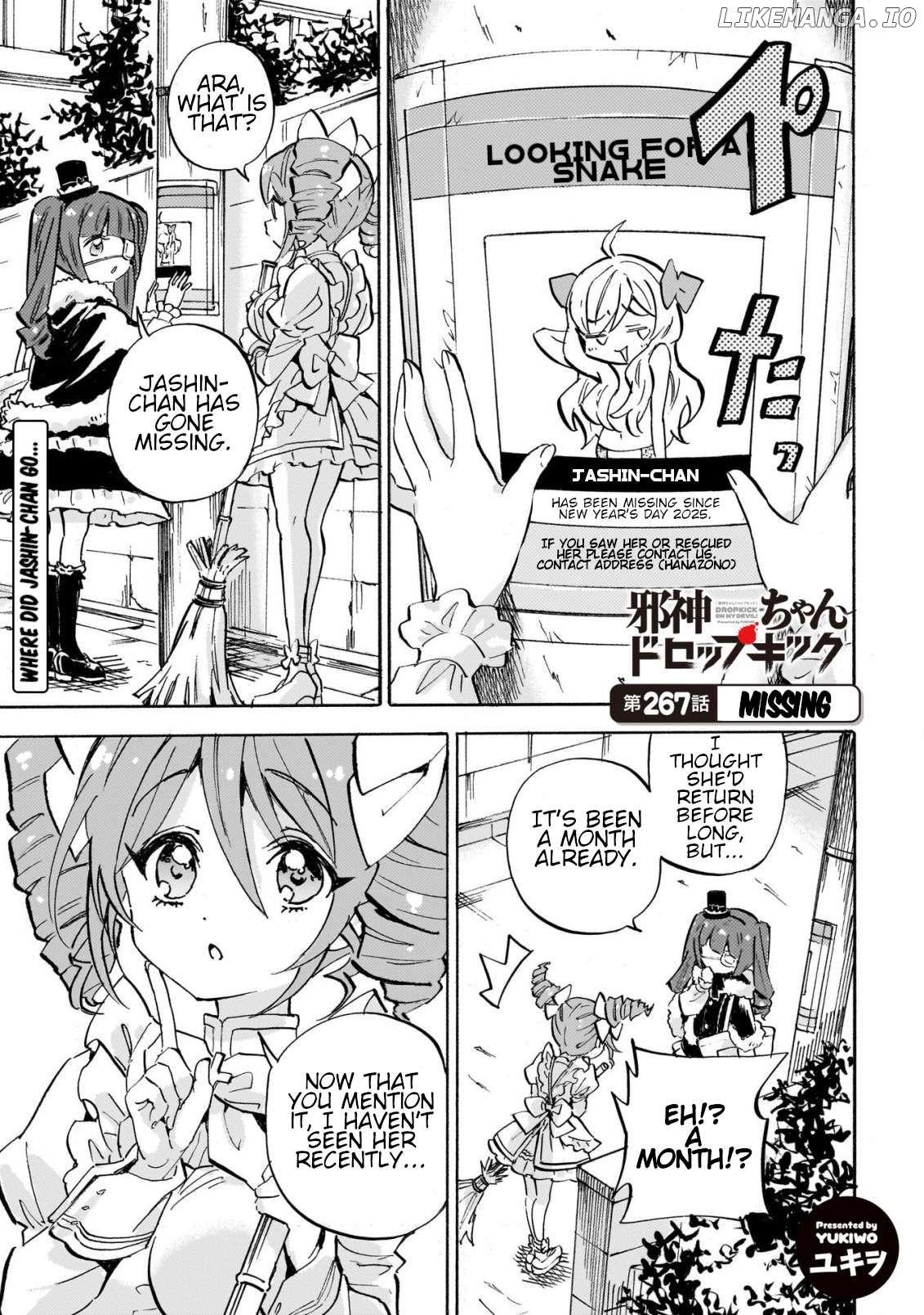 Jashin-chan Dropkick Chapter 272 - page 1