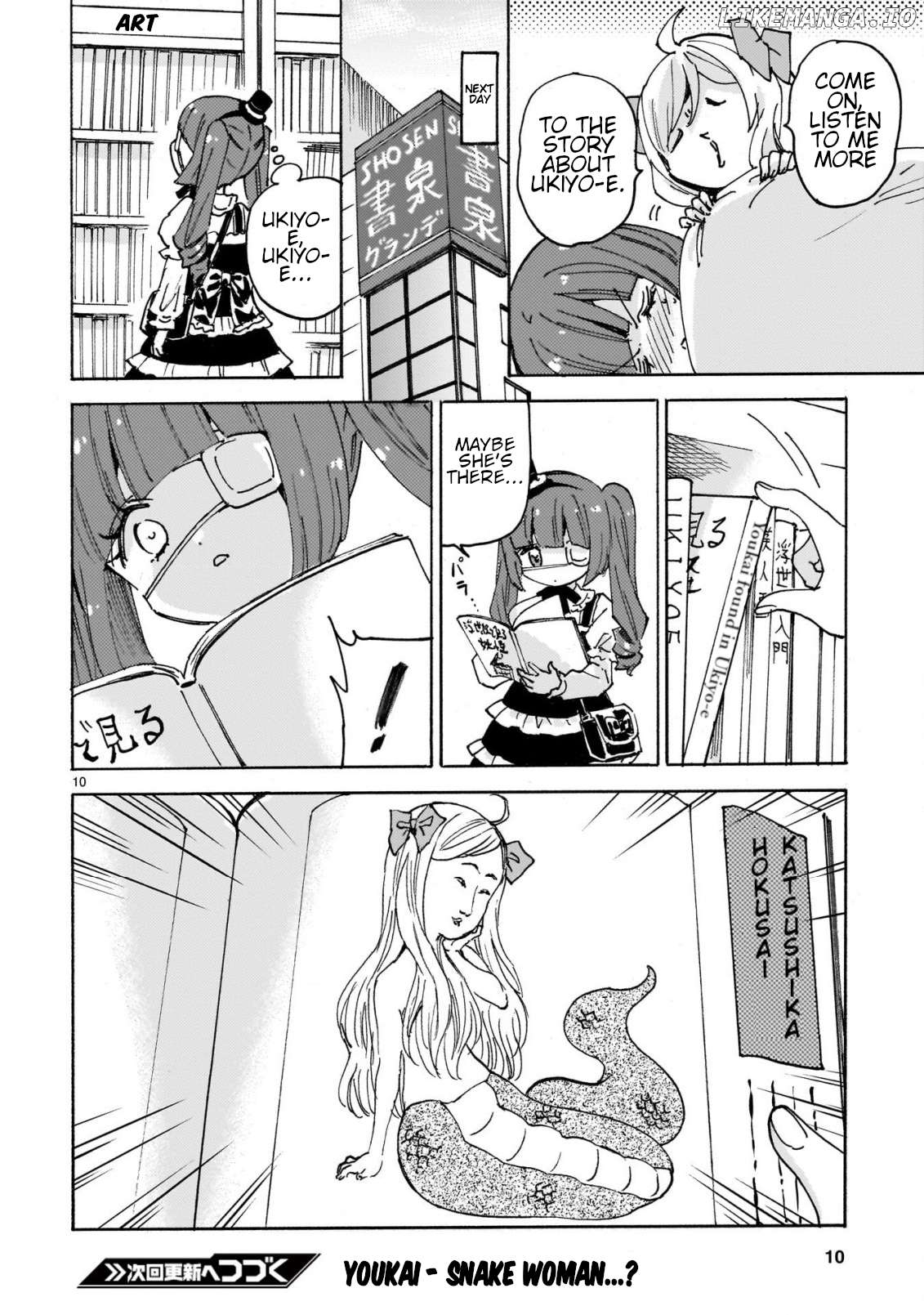 Jashin-chan Dropkick Chapter 272 - page 10