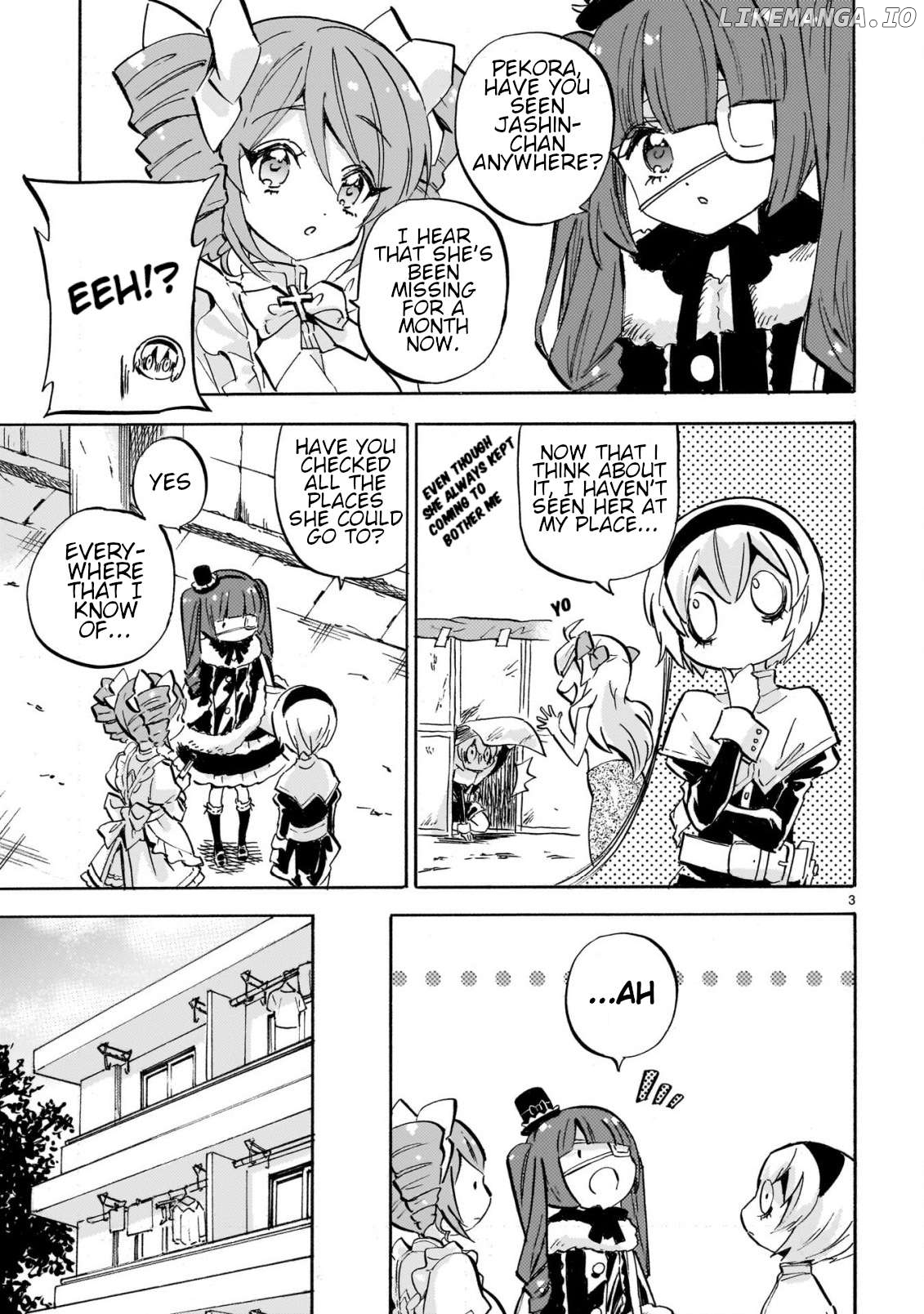 Jashin-chan Dropkick Chapter 272 - page 3