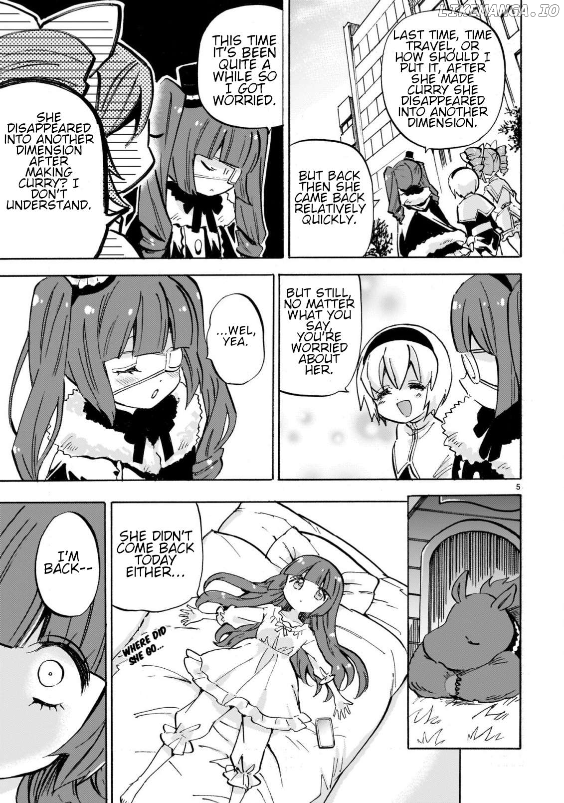 Jashin-chan Dropkick Chapter 272 - page 5