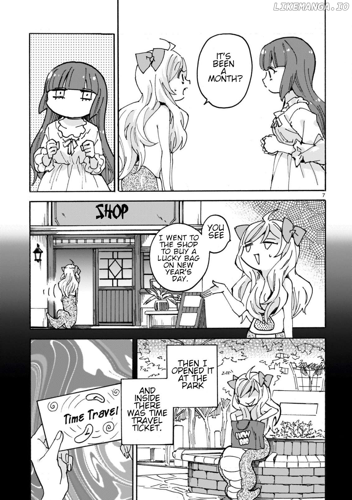 Jashin-chan Dropkick Chapter 272 - page 7