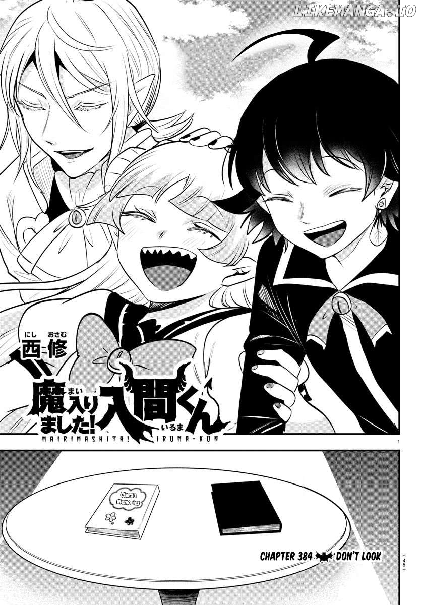 Mairimashita! Iruma-kun Chapter 384 - page 1
