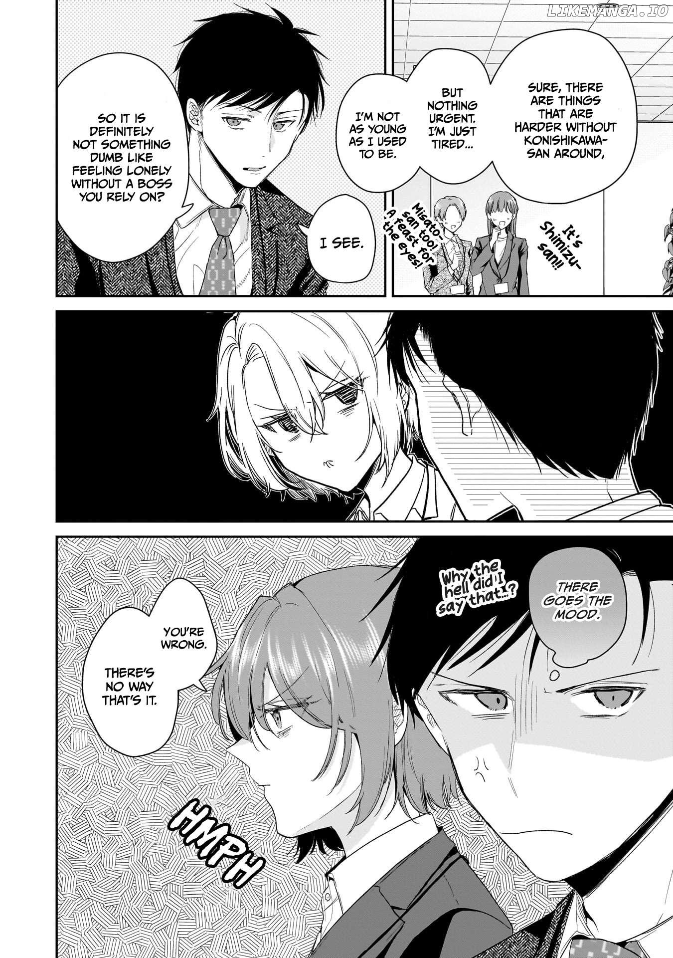 Misato-San Is A Bit Cold Towards Her Boss Who Pampers Chapter 27 - page 12