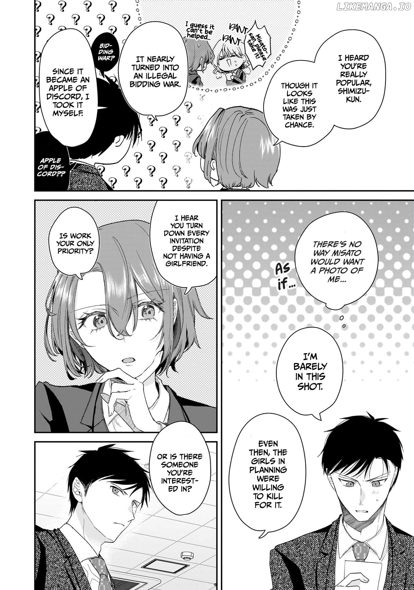 Misato-San Is A Bit Cold Towards Her Boss Who Pampers Chapter 27 - page 14