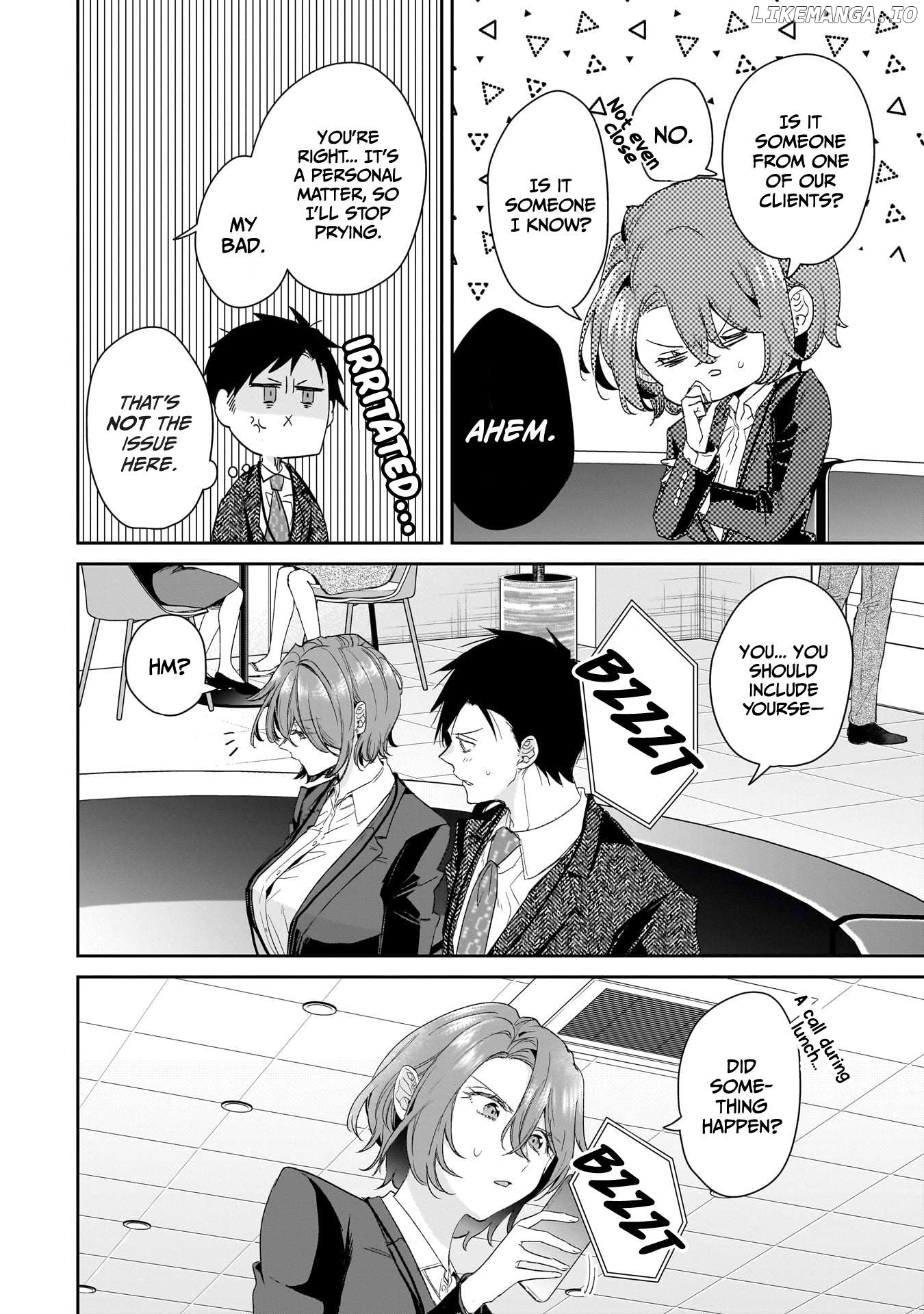 Misato-San Is A Bit Cold Towards Her Boss Who Pampers Chapter 27 - page 16