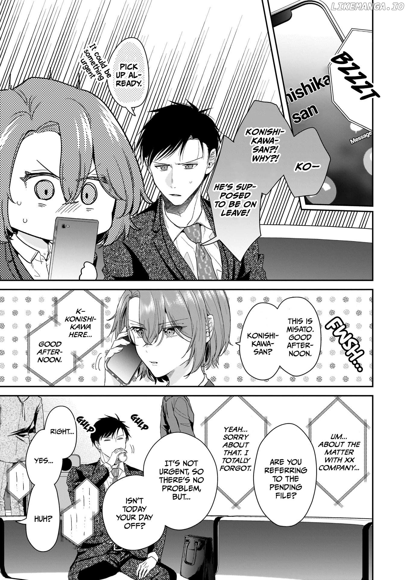 Misato-San Is A Bit Cold Towards Her Boss Who Pampers Chapter 27 - page 17