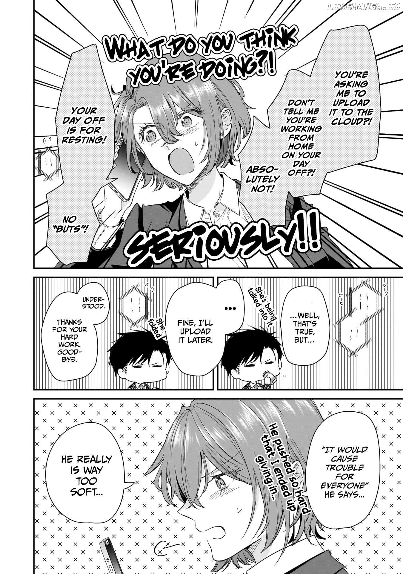 Misato-San Is A Bit Cold Towards Her Boss Who Pampers Chapter 27 - page 18