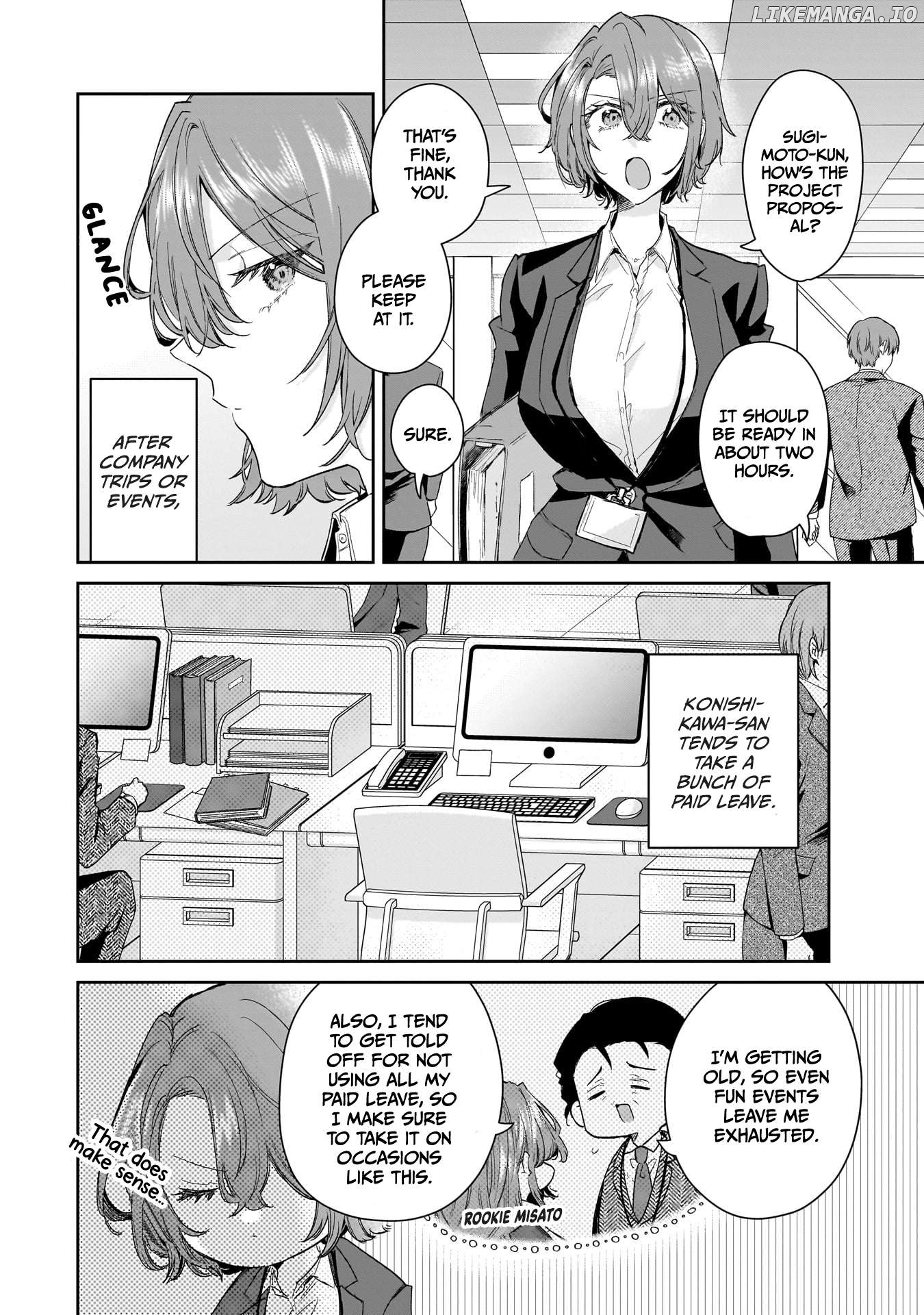 Misato-San Is A Bit Cold Towards Her Boss Who Pampers Chapter 27 - page 2