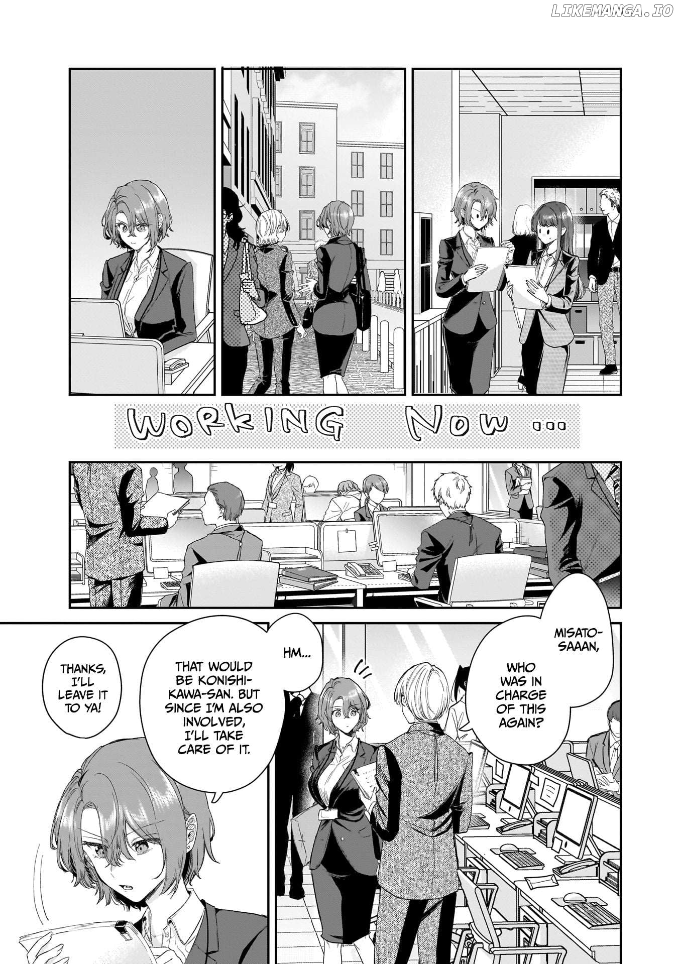 Misato-San Is A Bit Cold Towards Her Boss Who Pampers Chapter 27 - page 3