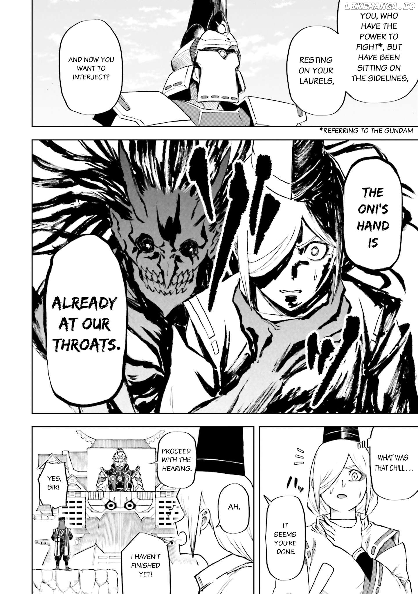 Mobile War History Gundam Burai Chapter 30 - page 12