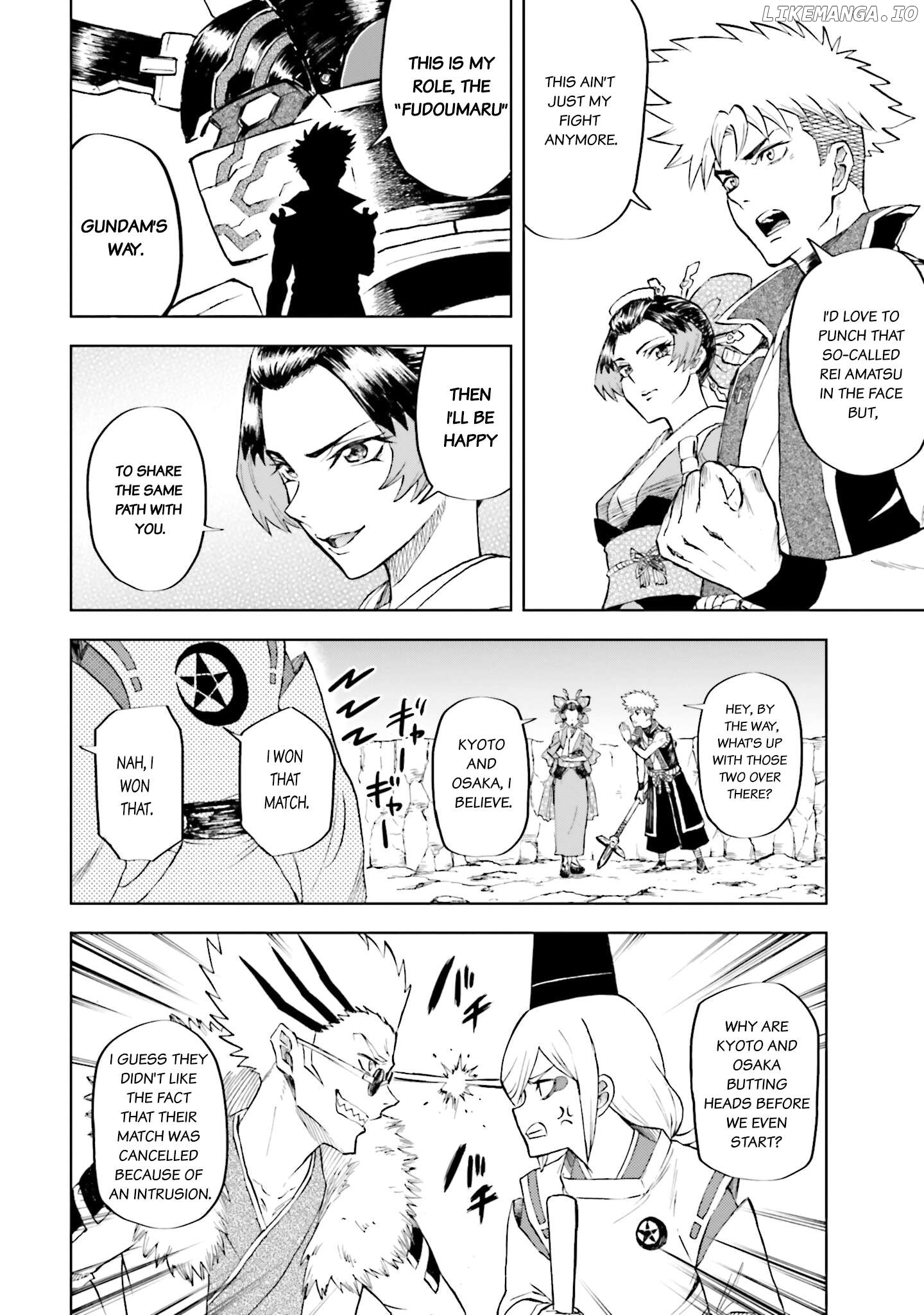 Mobile War History Gundam Burai Chapter 30 - page 6