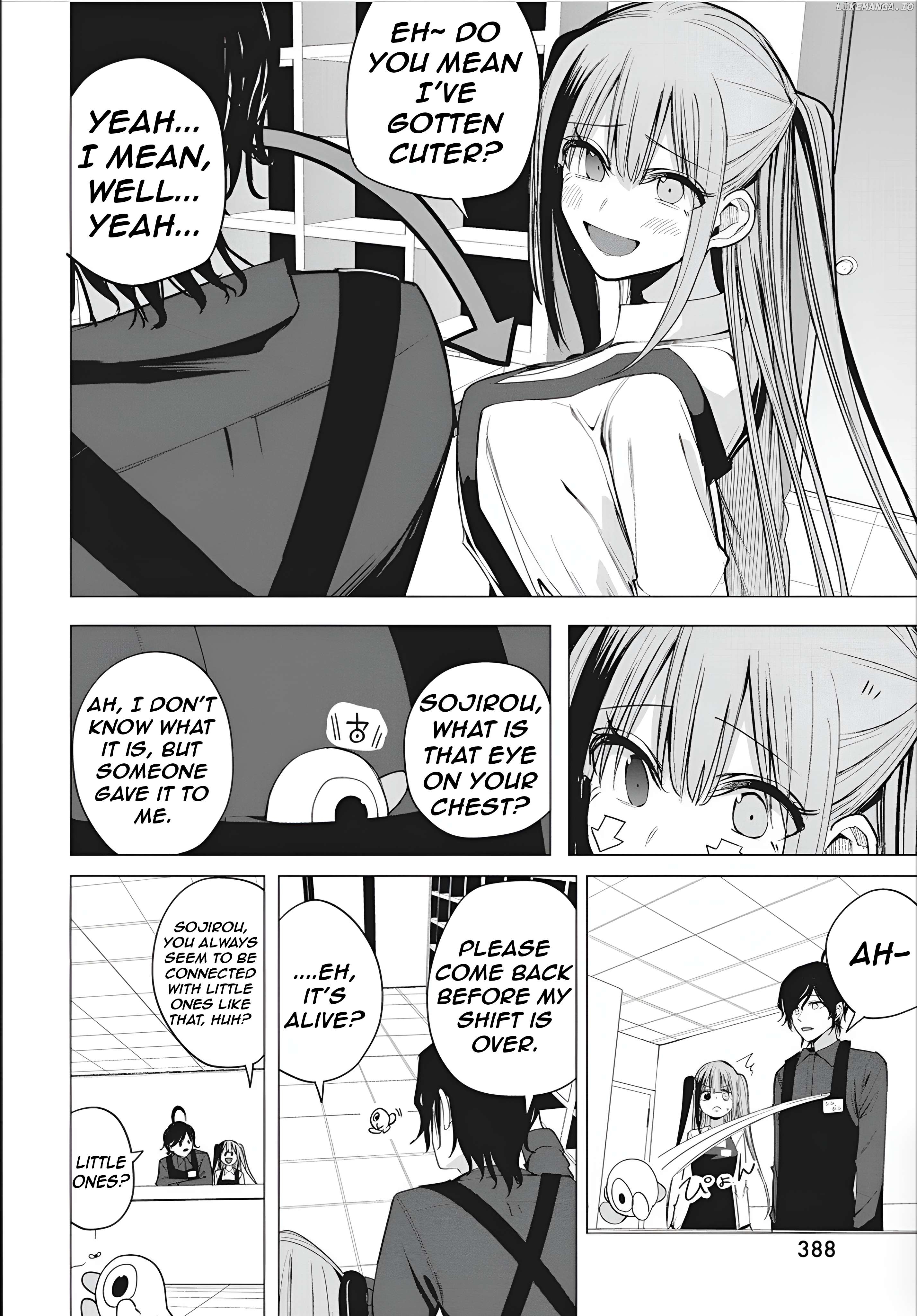 Mizuki-Senpai No Koi Uranai Chapter 46 - page 12
