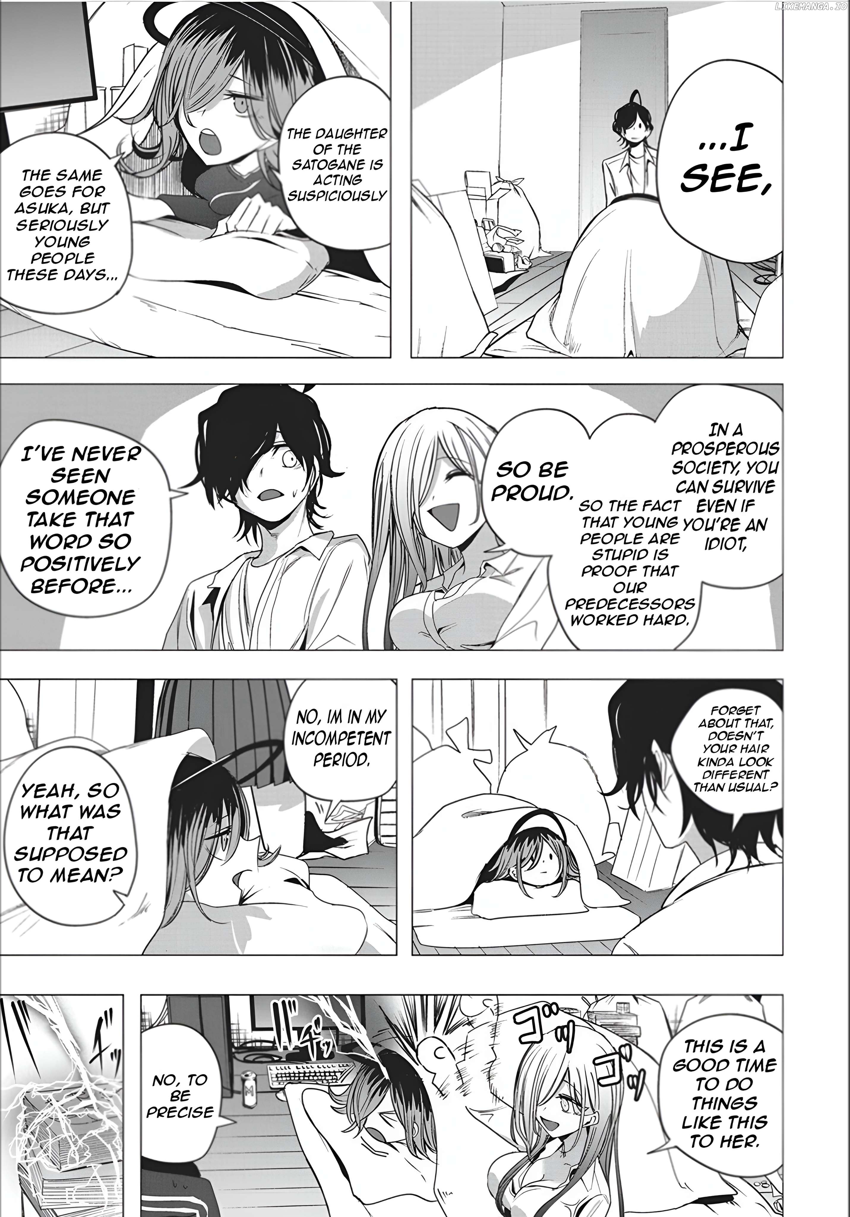 Mizuki-Senpai No Koi Uranai Chapter 49 - page 5