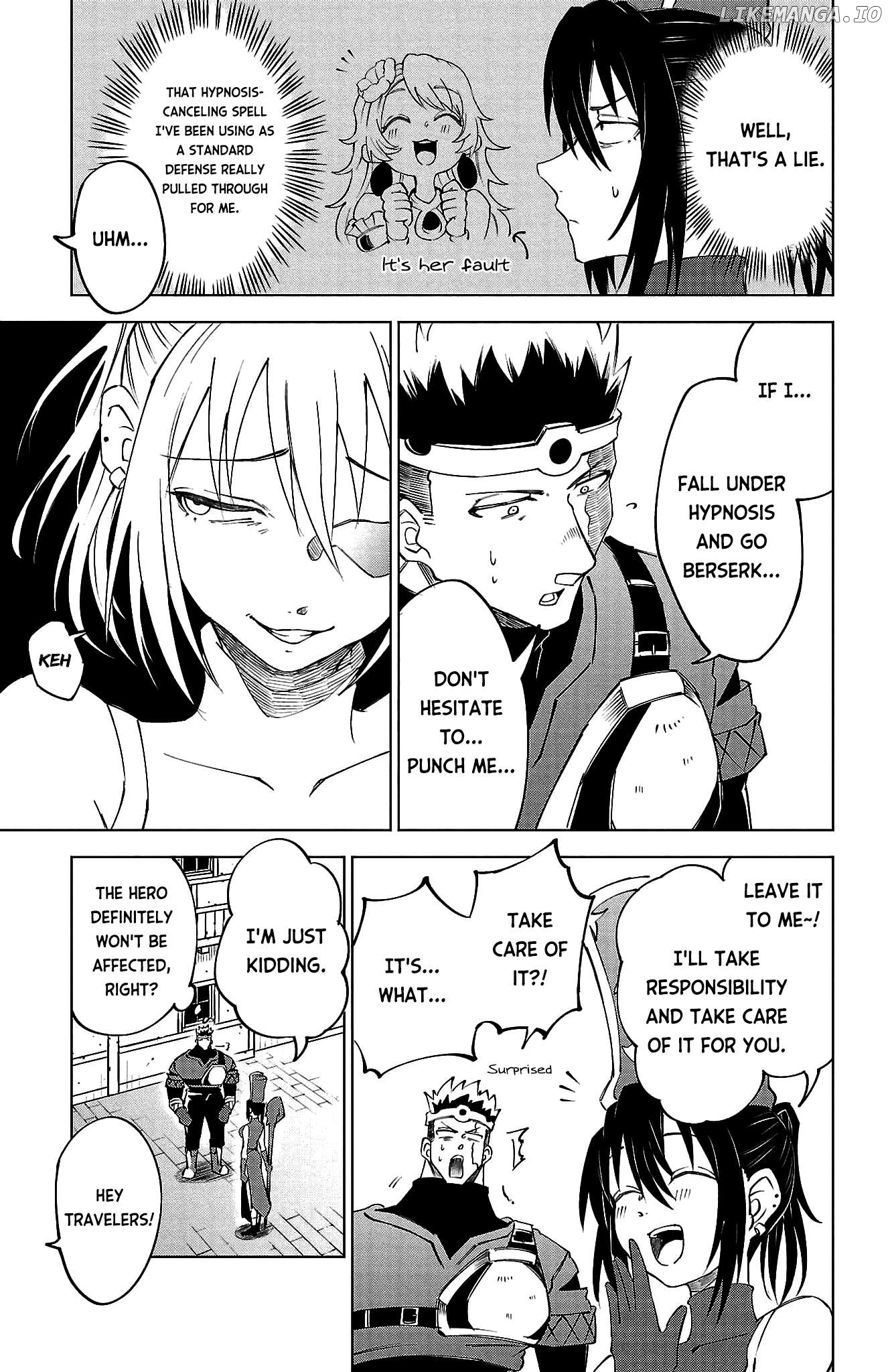 The Fainted Hero and The Assassination Princess Chapter 17 - page 8