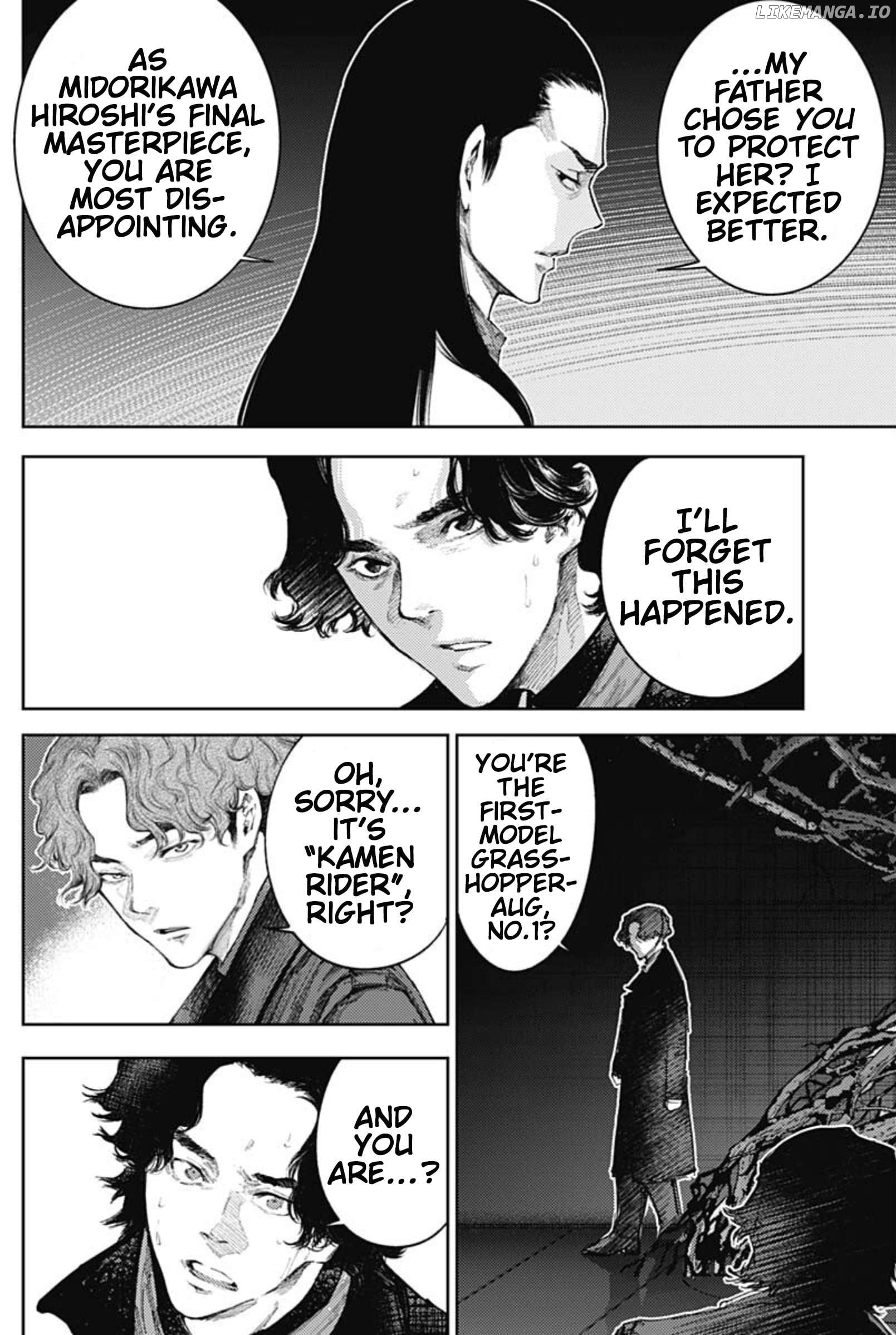 There is no true peace in this world -Shin Kamen Rider SHOCKER SIDE- Chapter 77 - page 4
