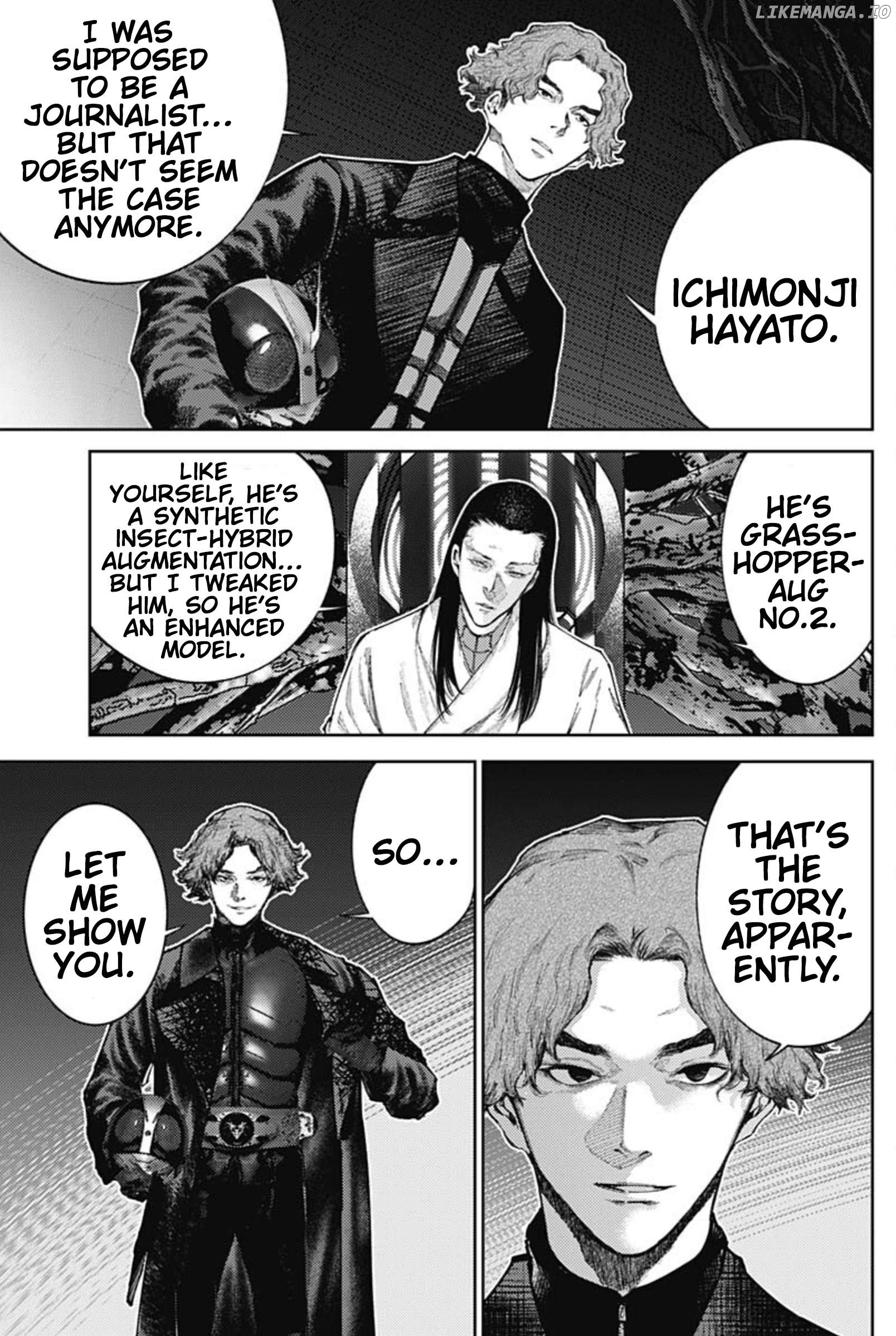 There is no true peace in this world -Shin Kamen Rider SHOCKER SIDE- Chapter 77 - page 5
