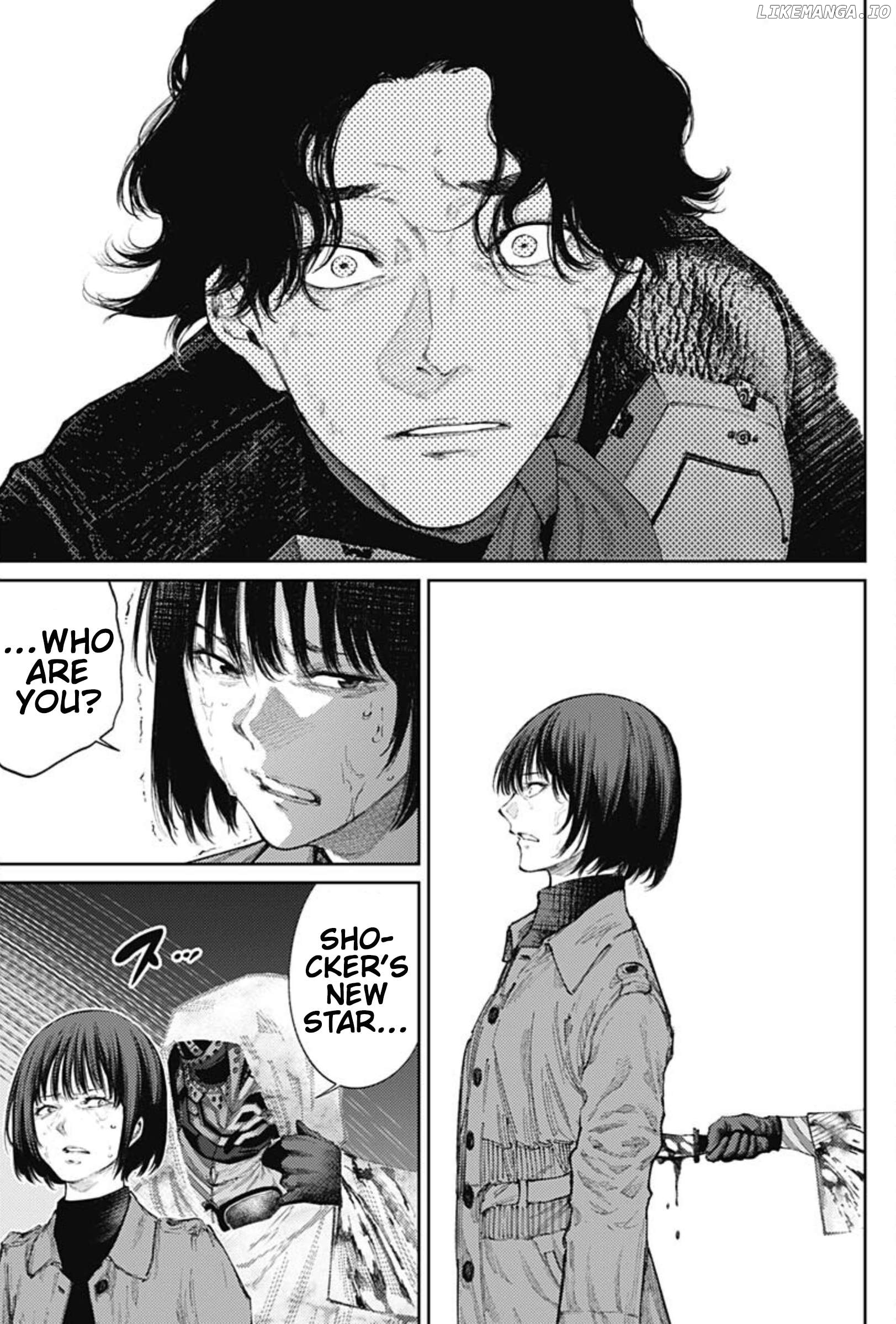 There is no true peace in this world -Shin Kamen Rider SHOCKER SIDE- Chapter 78 - page 11