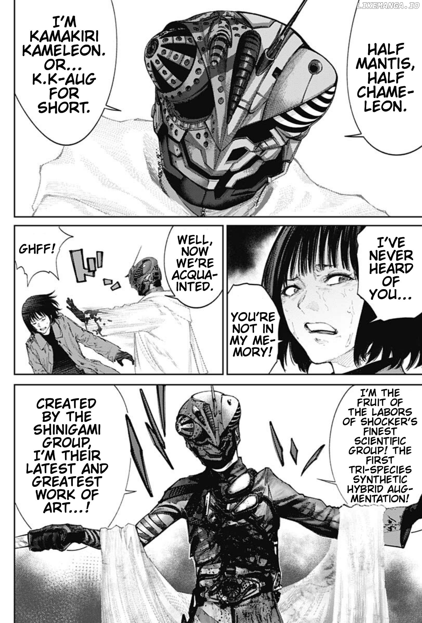 There is no true peace in this world -Shin Kamen Rider SHOCKER SIDE- Chapter 78 - page 12