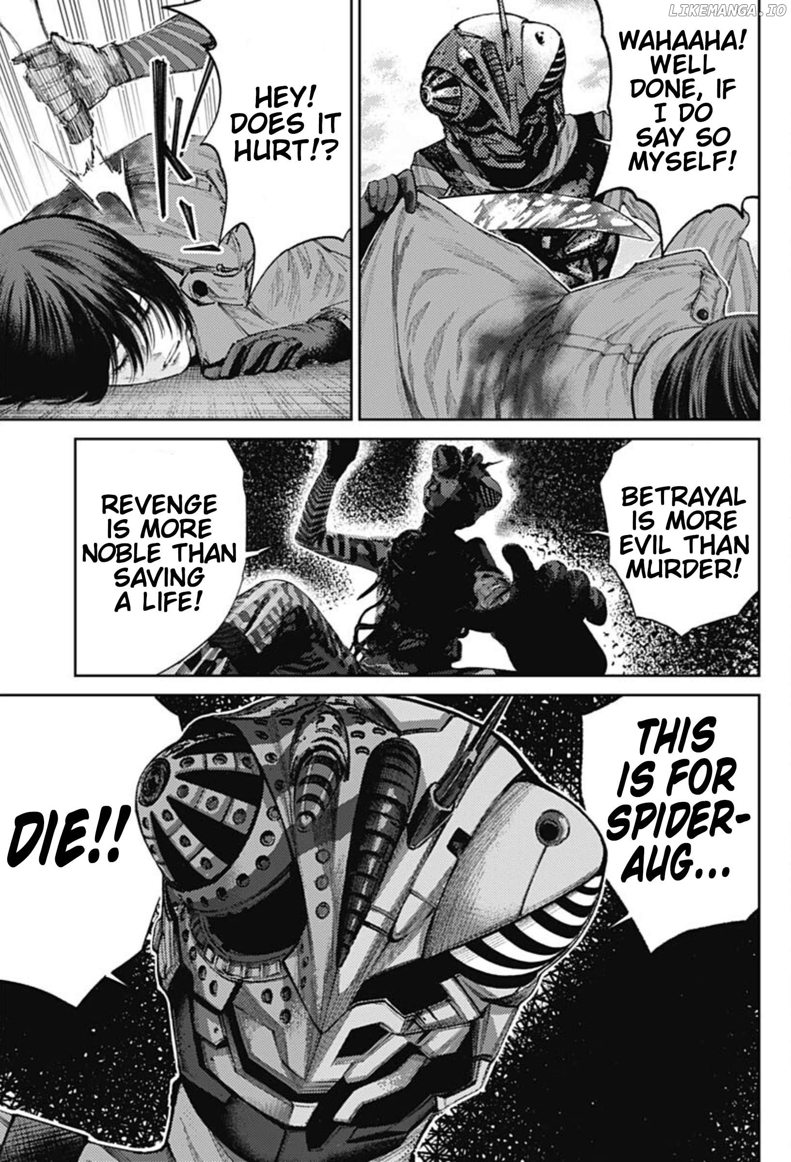 There is no true peace in this world -Shin Kamen Rider SHOCKER SIDE- Chapter 78 - page 13