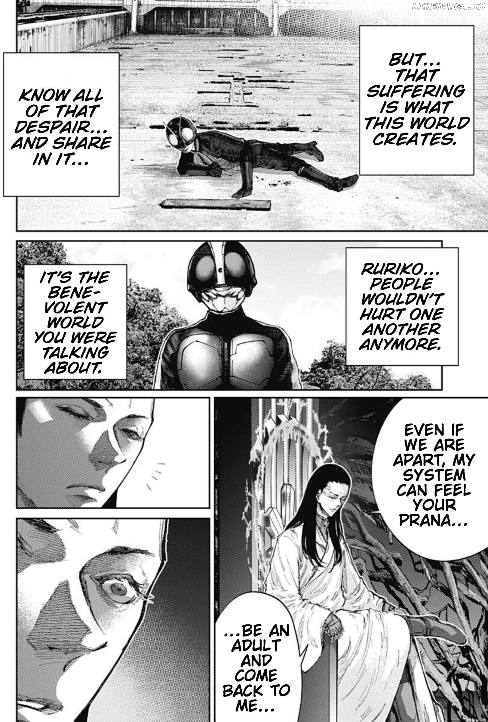 There is no true peace in this world -Shin Kamen Rider SHOCKER SIDE- Chapter 78 - page 2