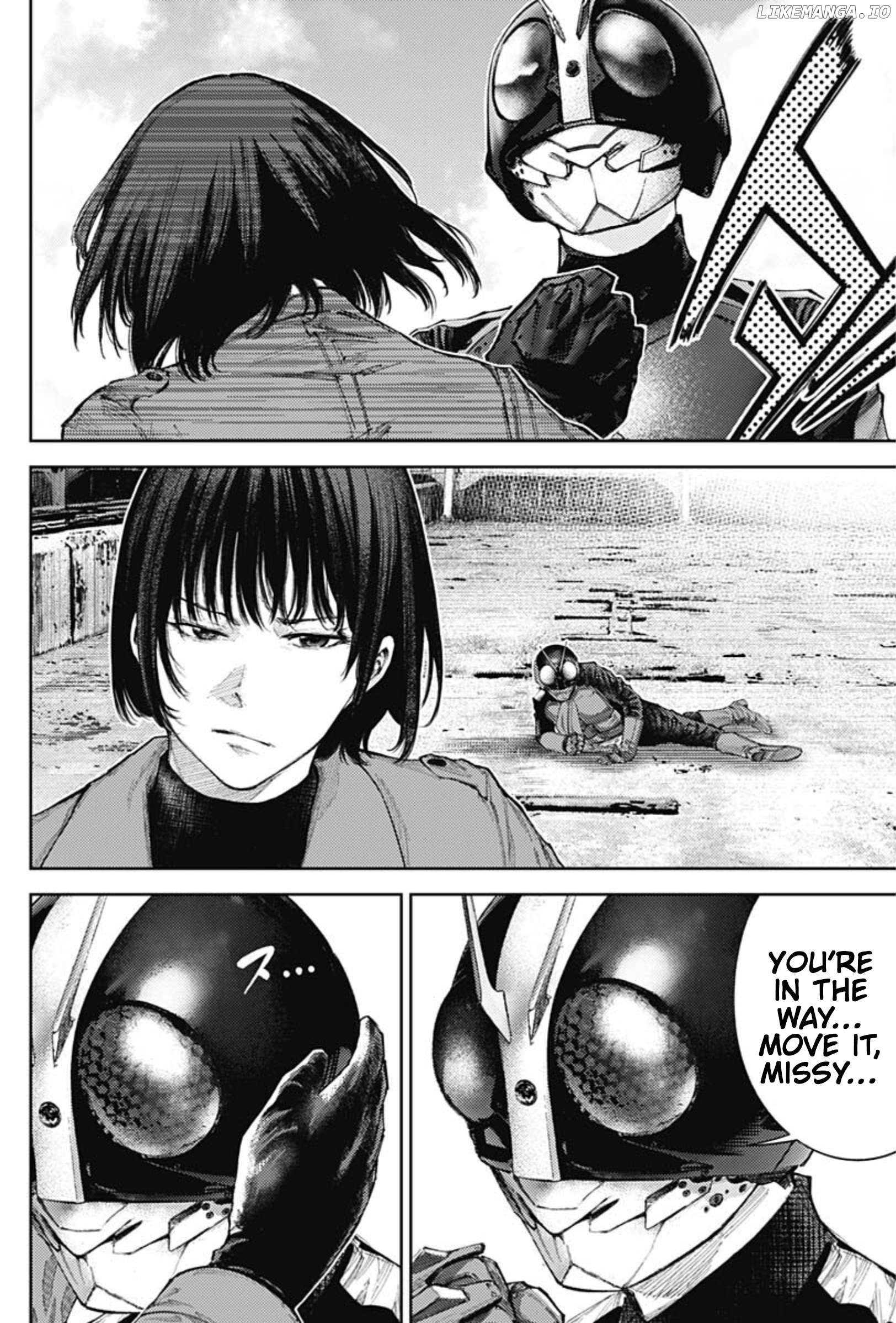 There is no true peace in this world -Shin Kamen Rider SHOCKER SIDE- Chapter 78 - page 4